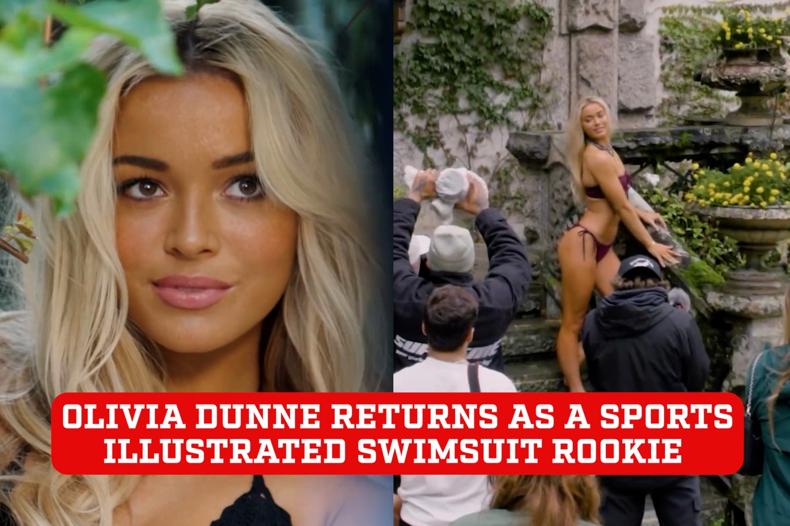 Olivia Dunne returns as Sports Illustrated Swimsuit Rookie for second year amidst fan frenzy