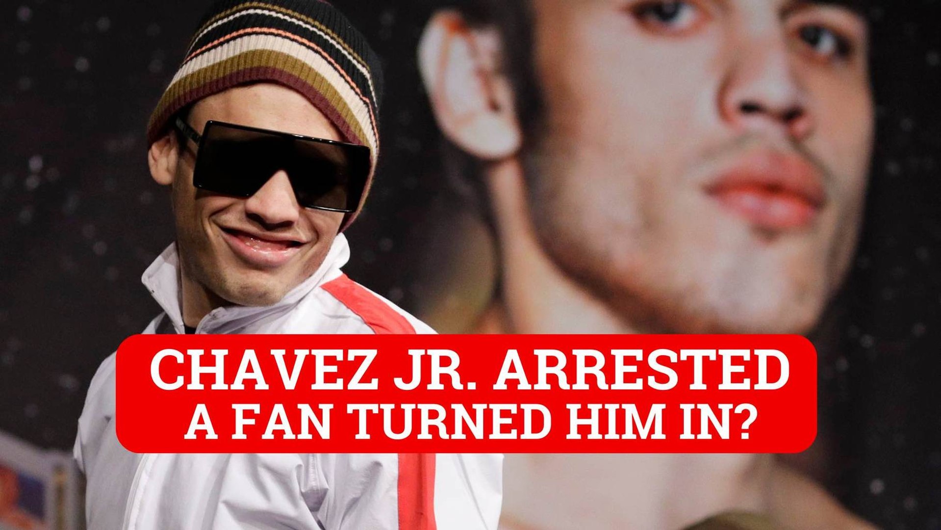 Julio Cesar Chavez Jr arrested for gun possession after worried fan reported him