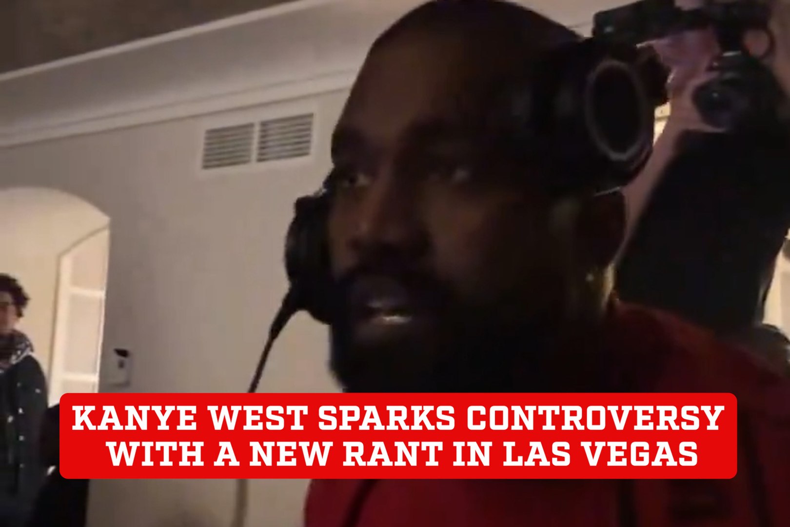 Kanye West sparks controversy with a new rant in Las Vegas