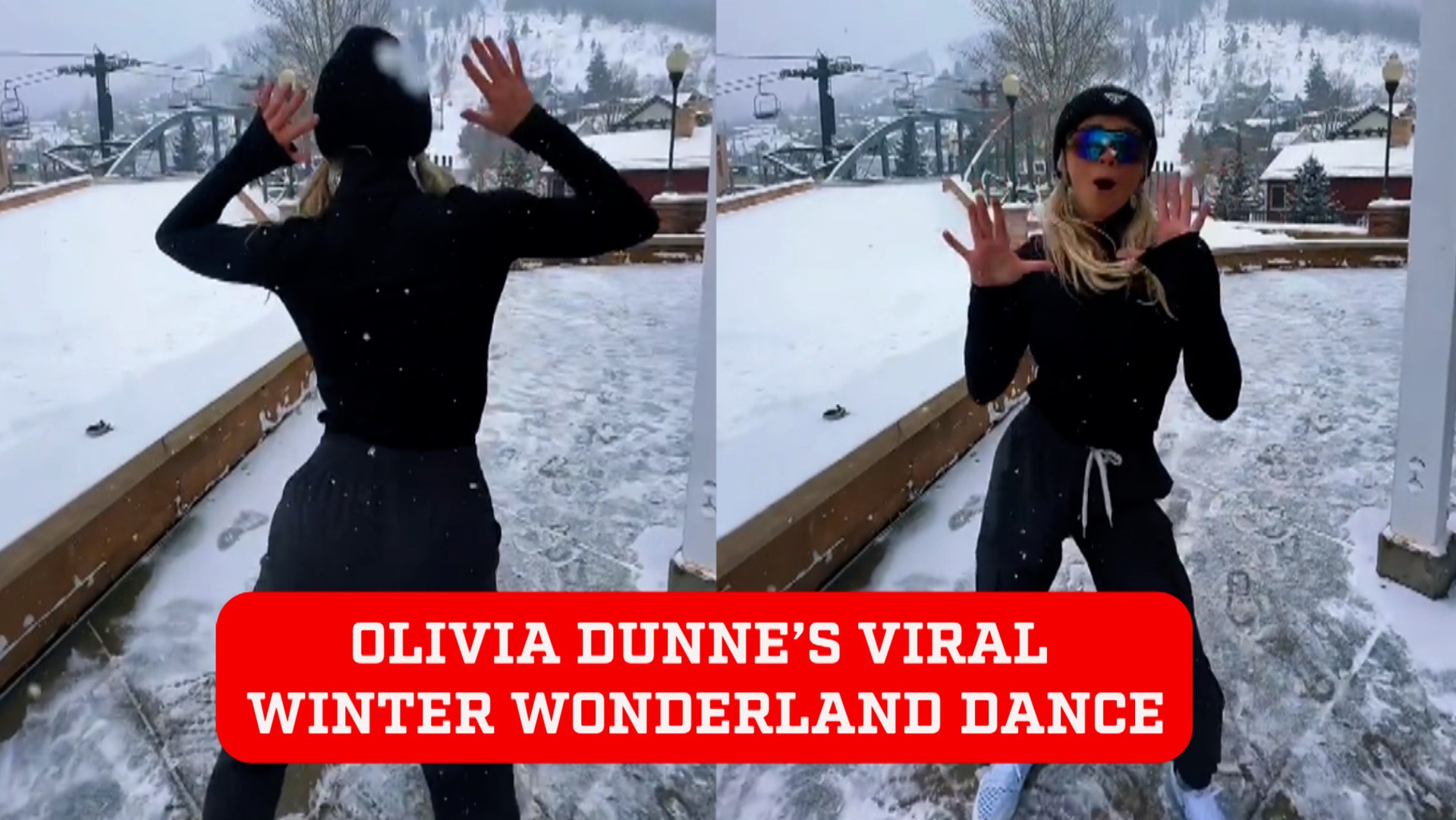Olivia Dunne viral dance in freezing temperatures: "It's nippy outside"