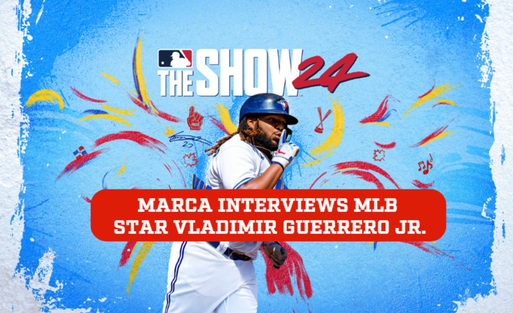 Vladimir Guerrero Jr. speaks to MARCA after making 'MLB: The Show 24' cover