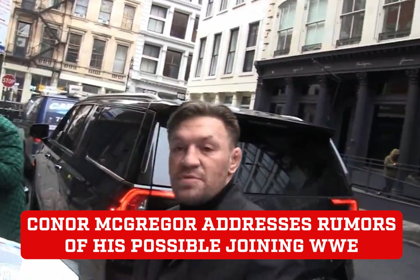 Conor McGregor addresses rumors of his possible joining WWE