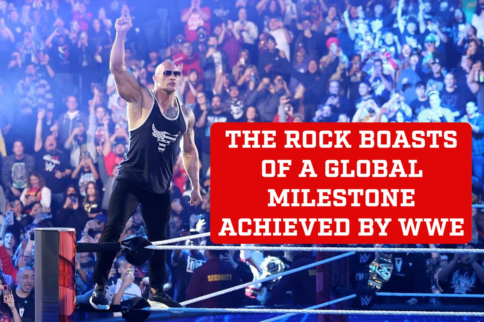 WWE celebrates with this epic video a record that far surpasses the NBA, NFL, MLB and NHL combined