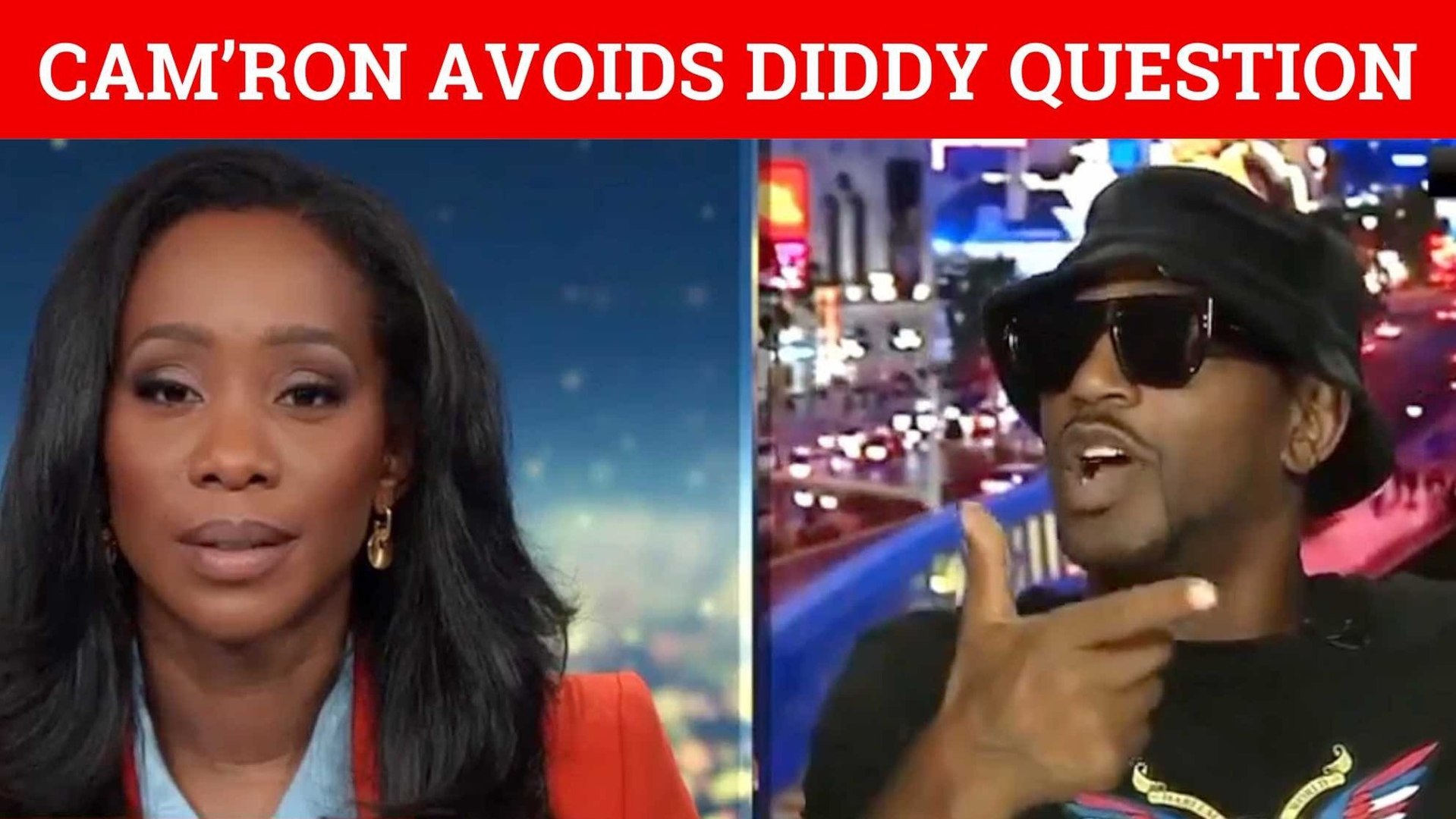 Cam’ron avoids Diddy questions as CNN interview goes off the rails