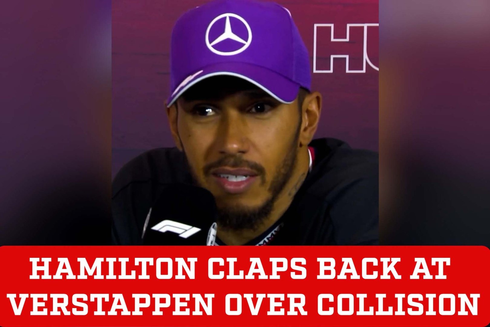 Hamilton Claps Back at Verstappen Over Hungary Collision, Cites 'Hostility' from Dutch Rival