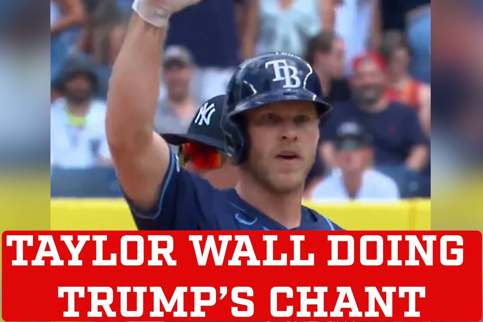 Taylor Wall doing Donal Trump's chant