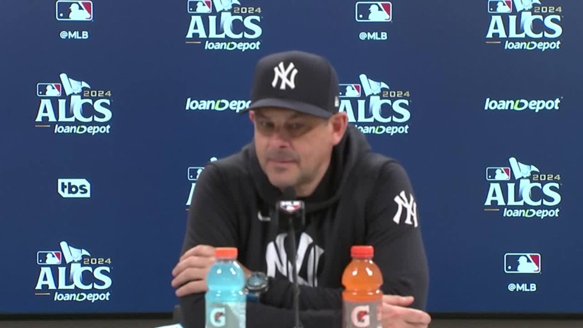 The New York Yankees manager Aaron Boone. LAPRESSE