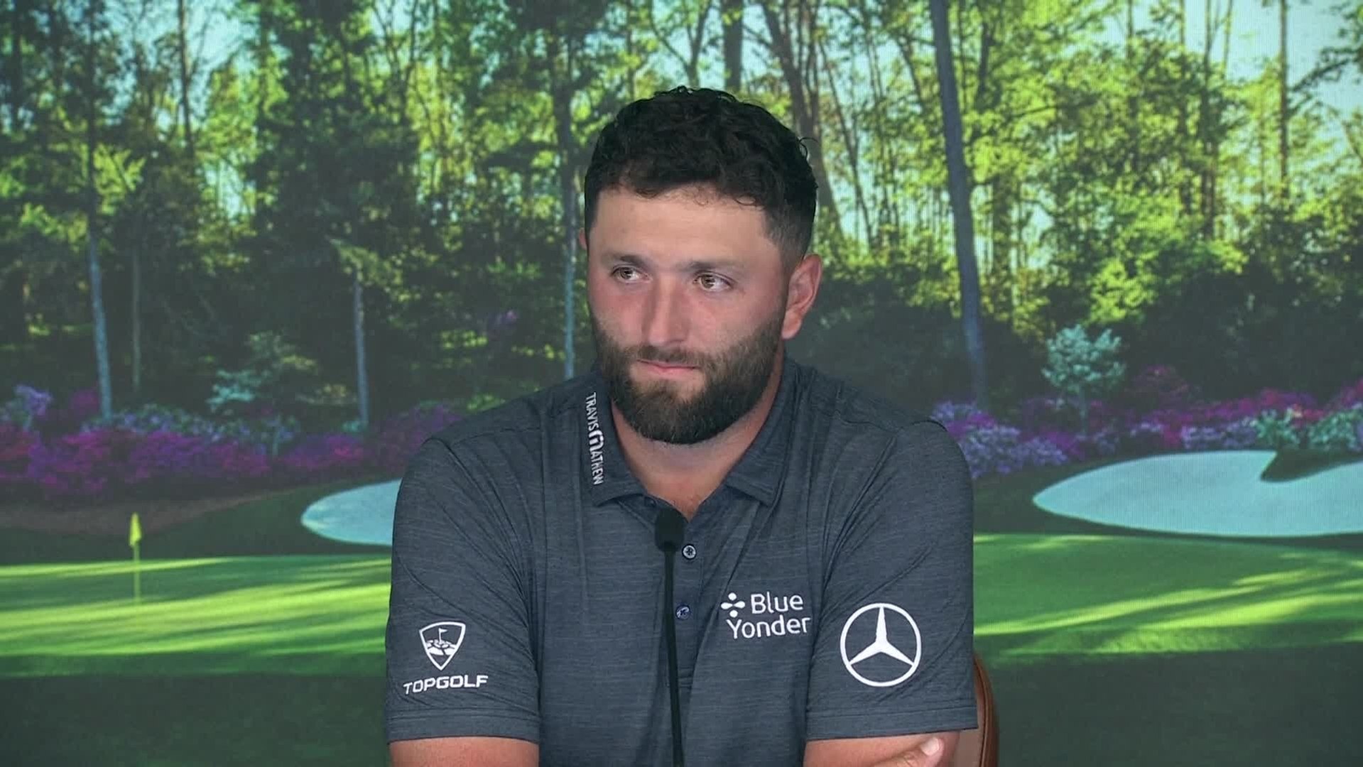 Spanish and Norwegian reactions from Rahm and Hovland in Augusta