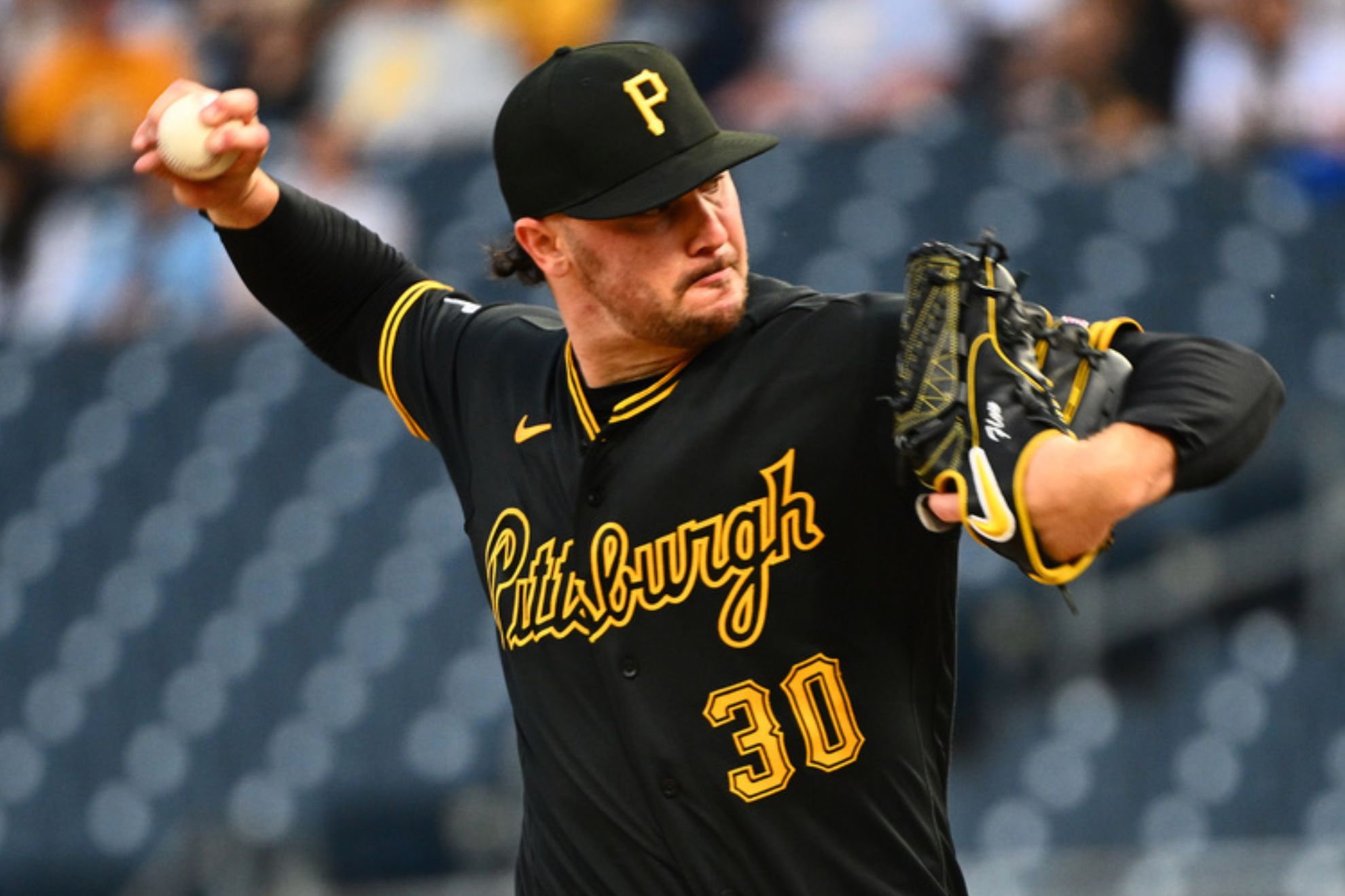 Pittsburgh Pirates pitcher Paul Skenes.