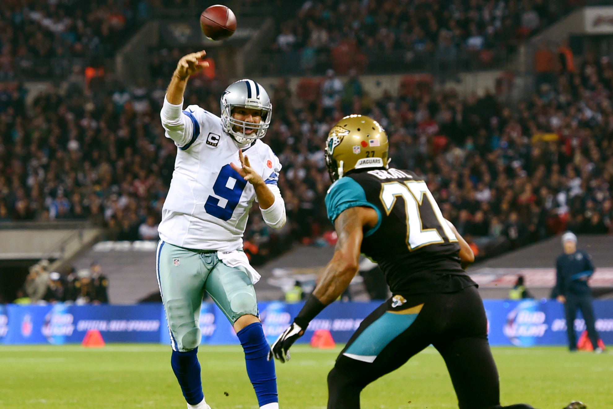 The last time the Dallas Cowboys played an NFL International Game, Tony Romo was on the team and they played against the Jacksonville Jaguars at Wembley Stadium. <strong>LAPRESSE</strong>.