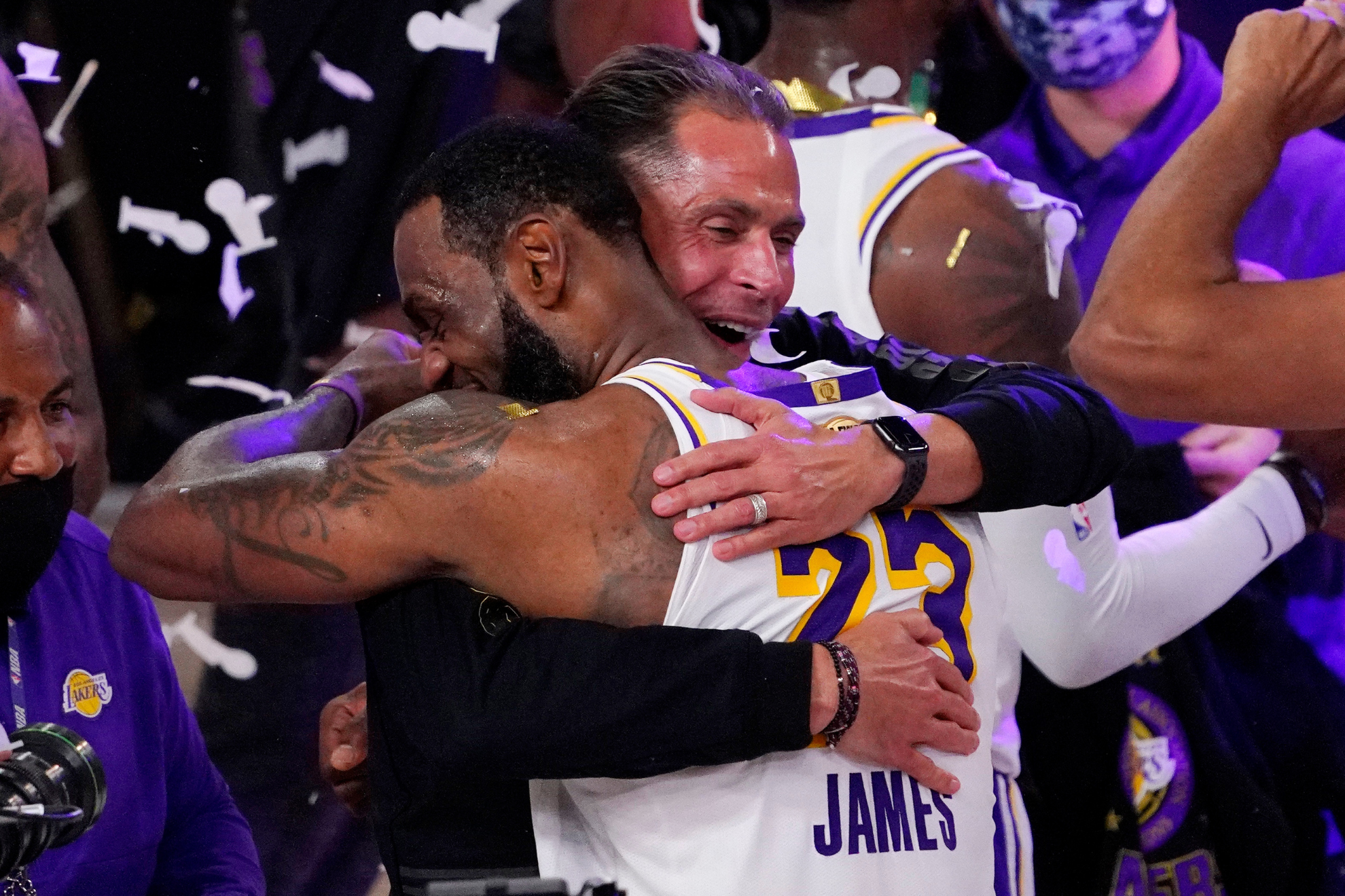 A lot has changed since LeBron James and Rob Pelinka led the Los Angeles Lakers to an NBA Championship in 2020.