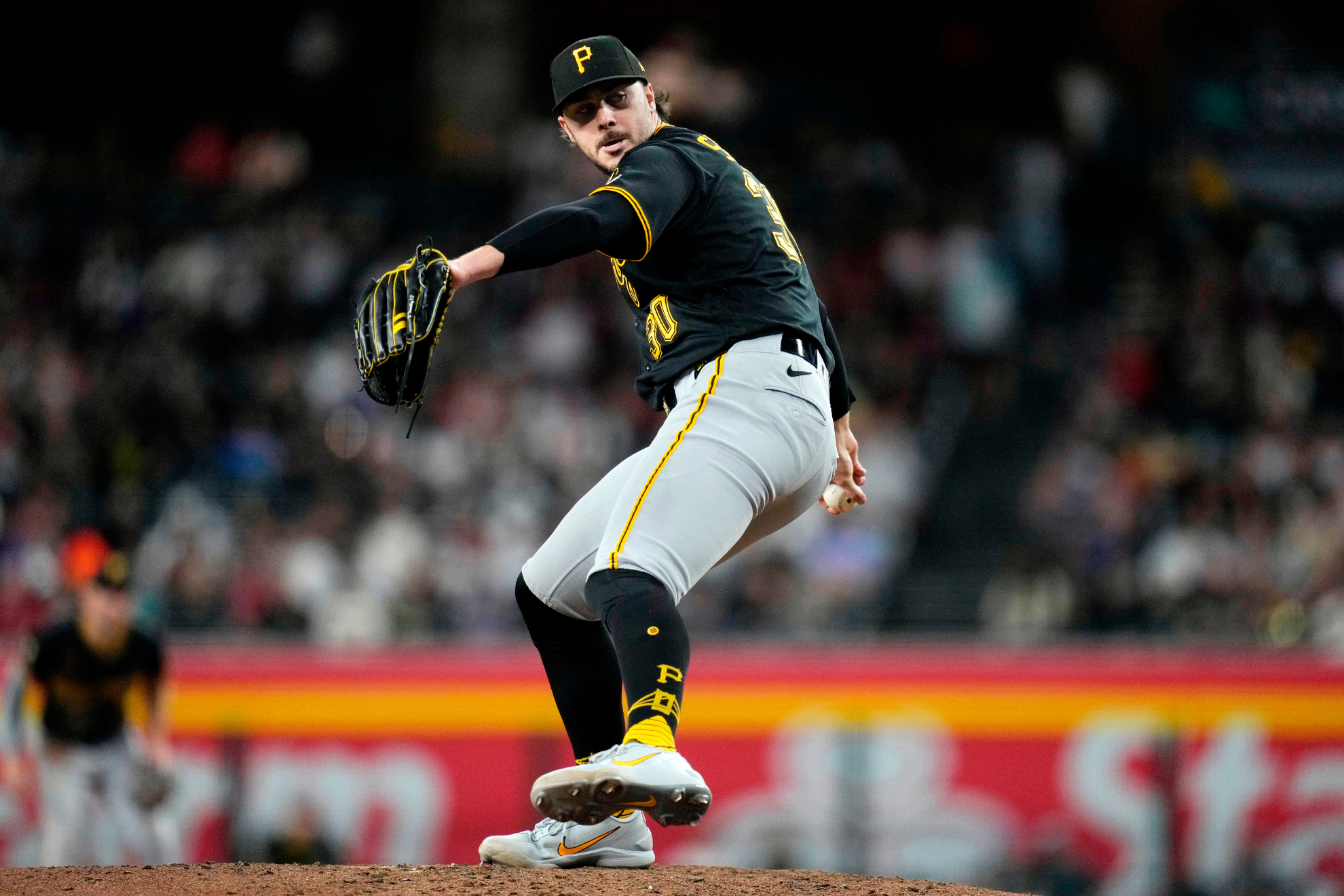 Paul Skenes throws a pitch for the Pittsburgh Pirates during the 2026 MLB season.