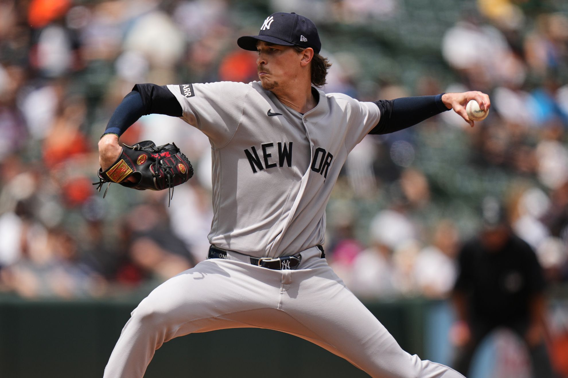 New York Yankees starting pitcher Max Fried.