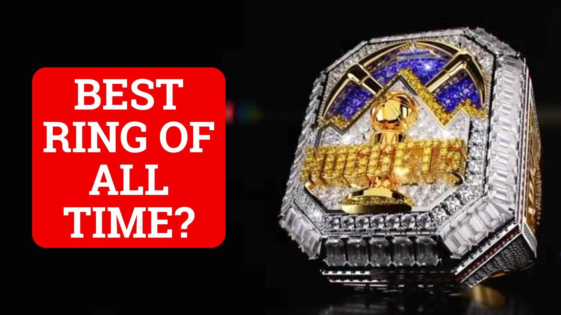 The jaw-dropping details of the Denver Nuggets championship rings
