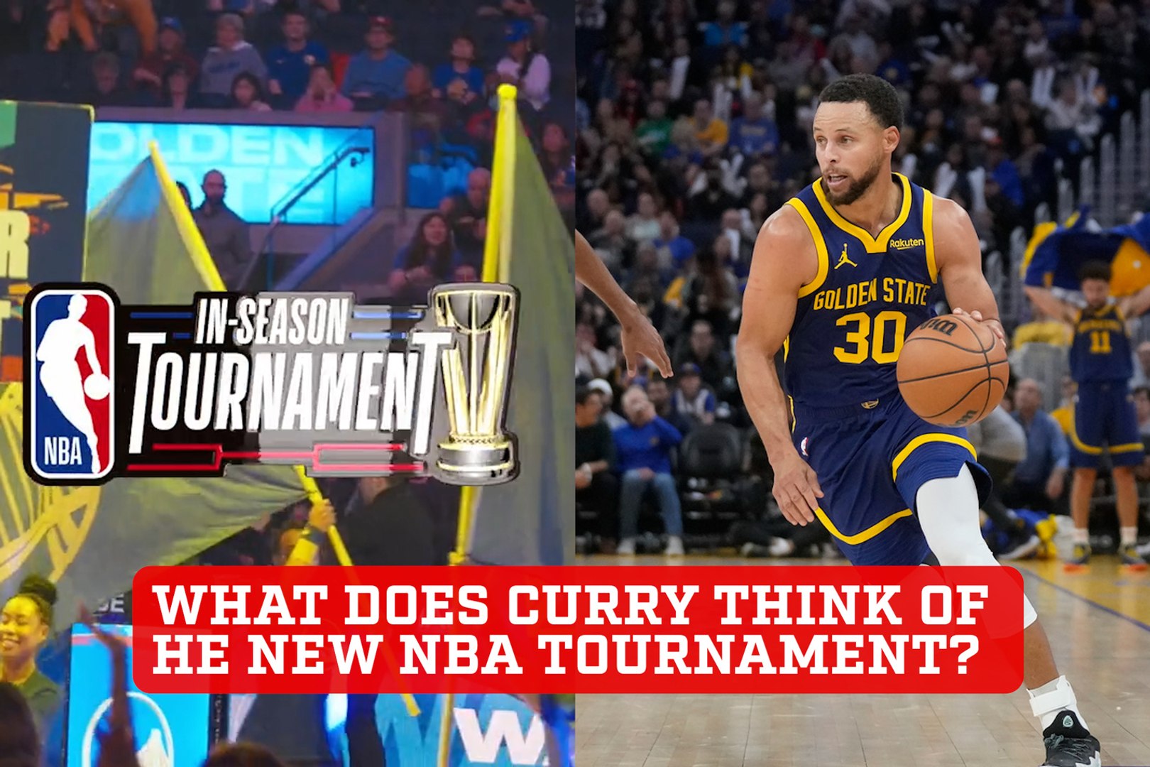 Stephen Curry and Steve Kerr show enthusiasm for the new NBA Cup Tournament