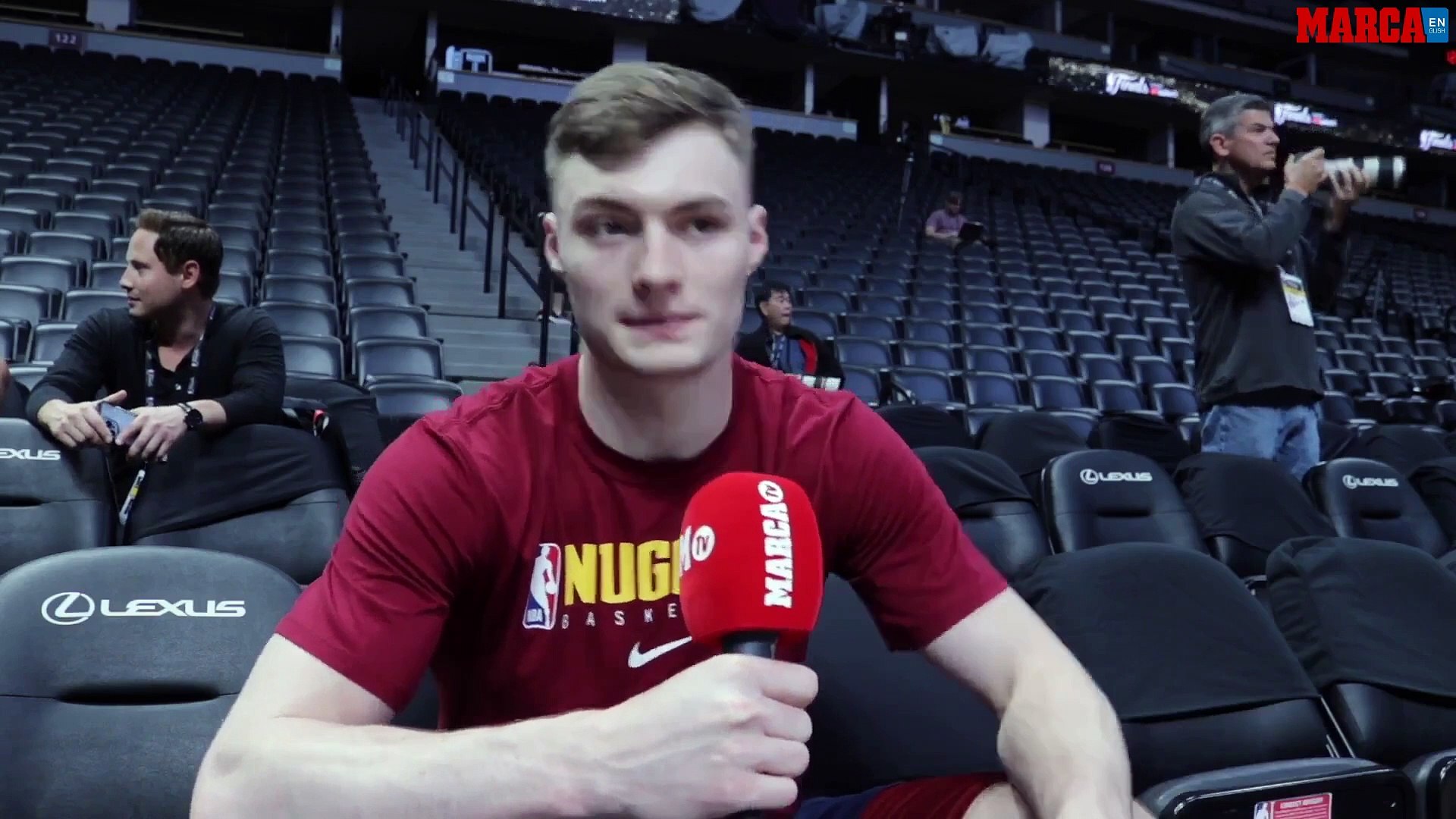 Nuggets' rookie Christian Braun talks with MARCA about his first-year experience and learning from N