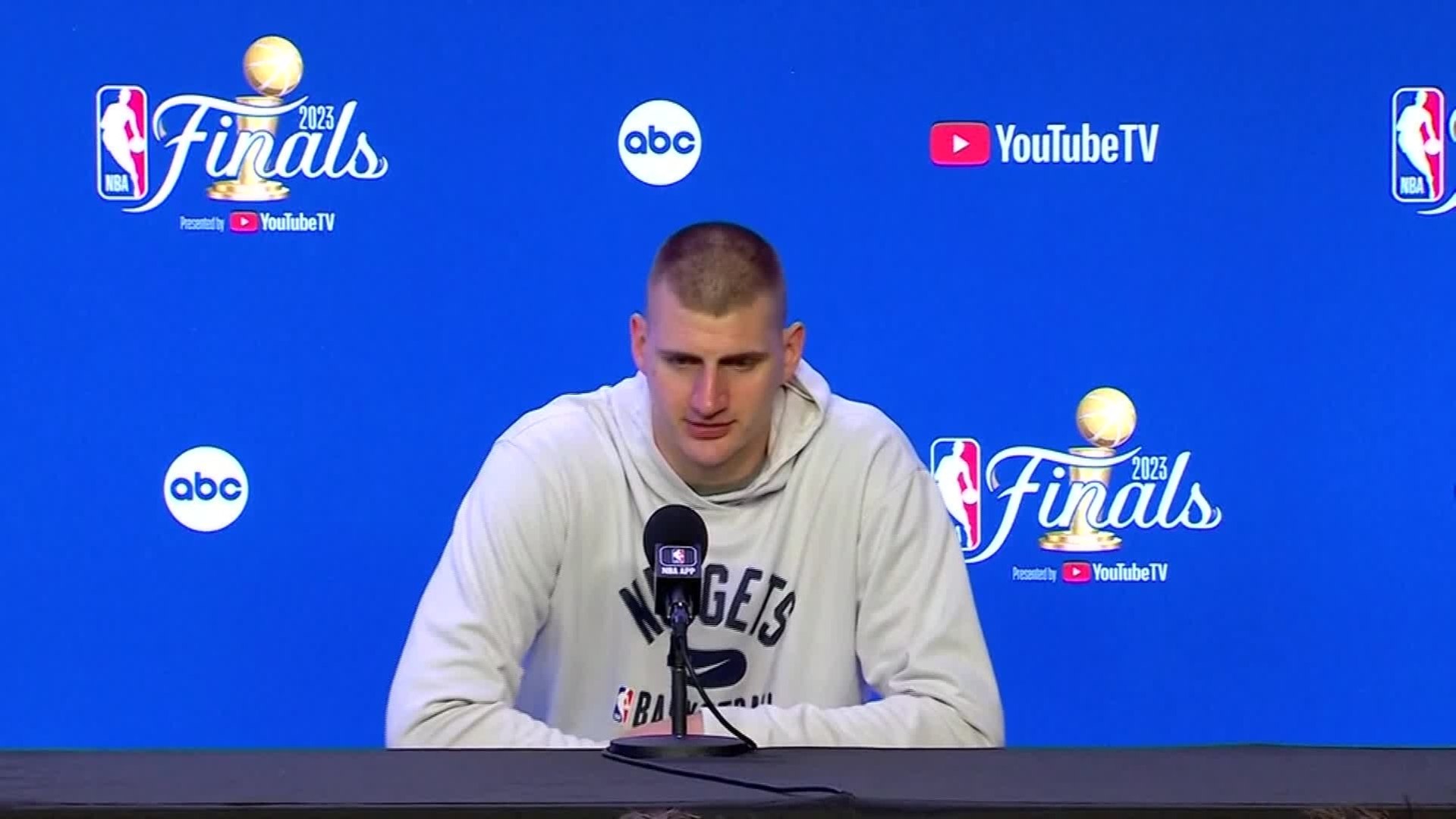 Denver NBA title "huge because it's never been done before" - Jokic