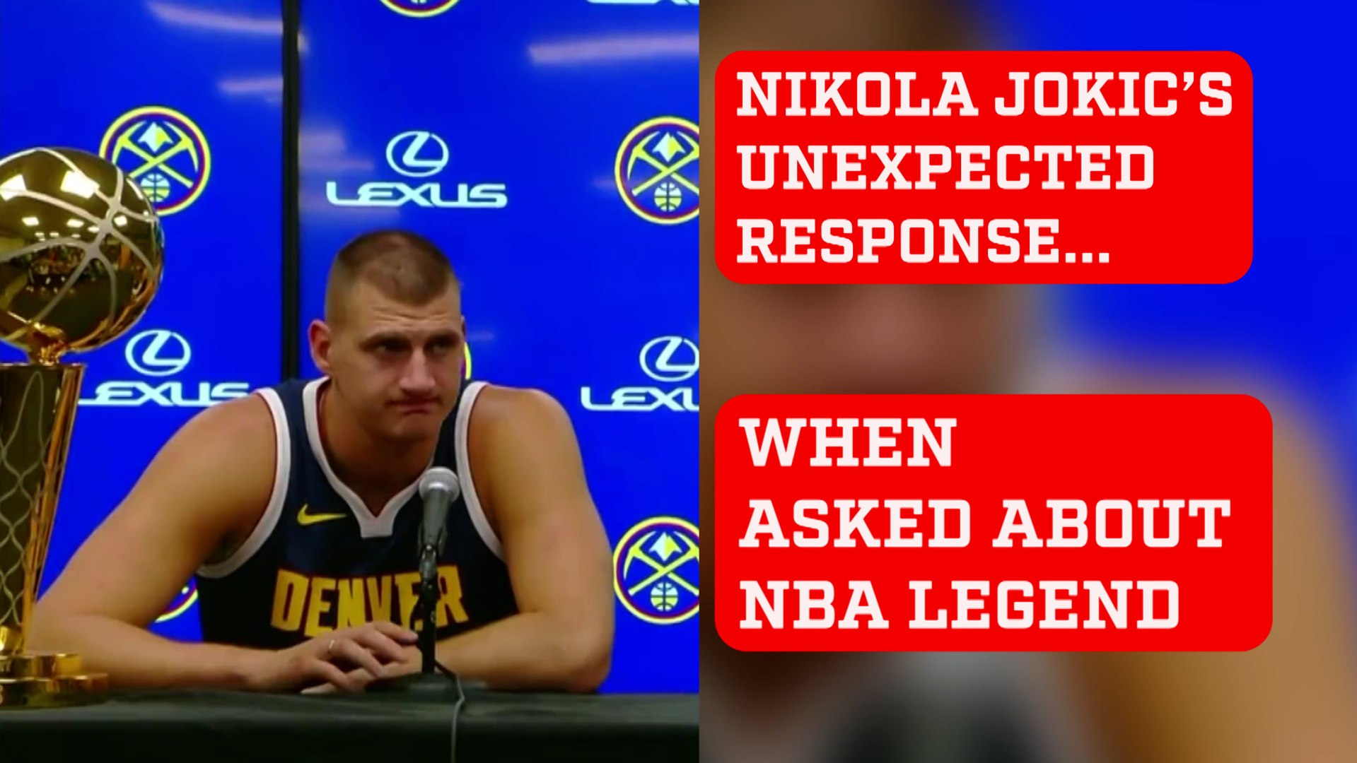Nikola Jokic's unexpected response when asked about Deion Sanders