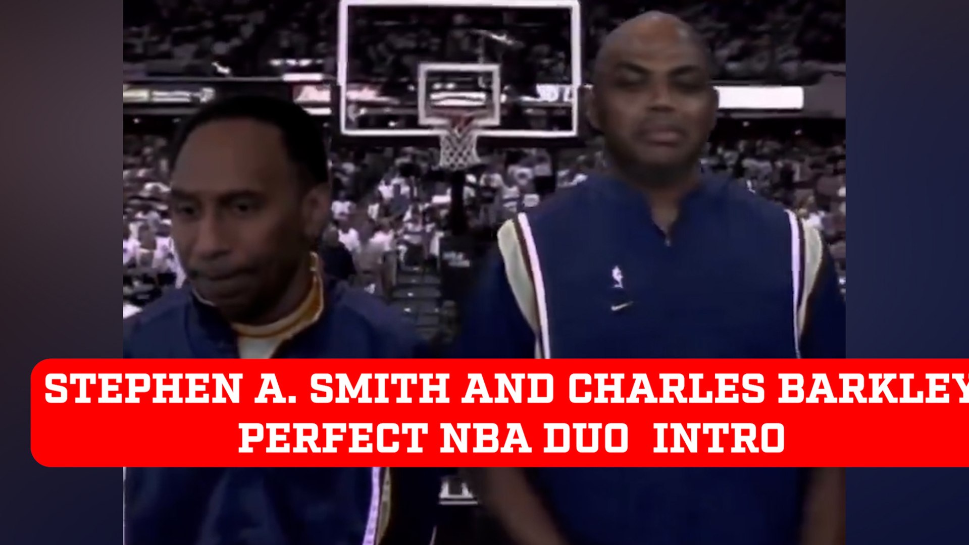 Stephen A. Smith and Charles Barkley make the perfect NBA duo in Bleacher Report's viral video