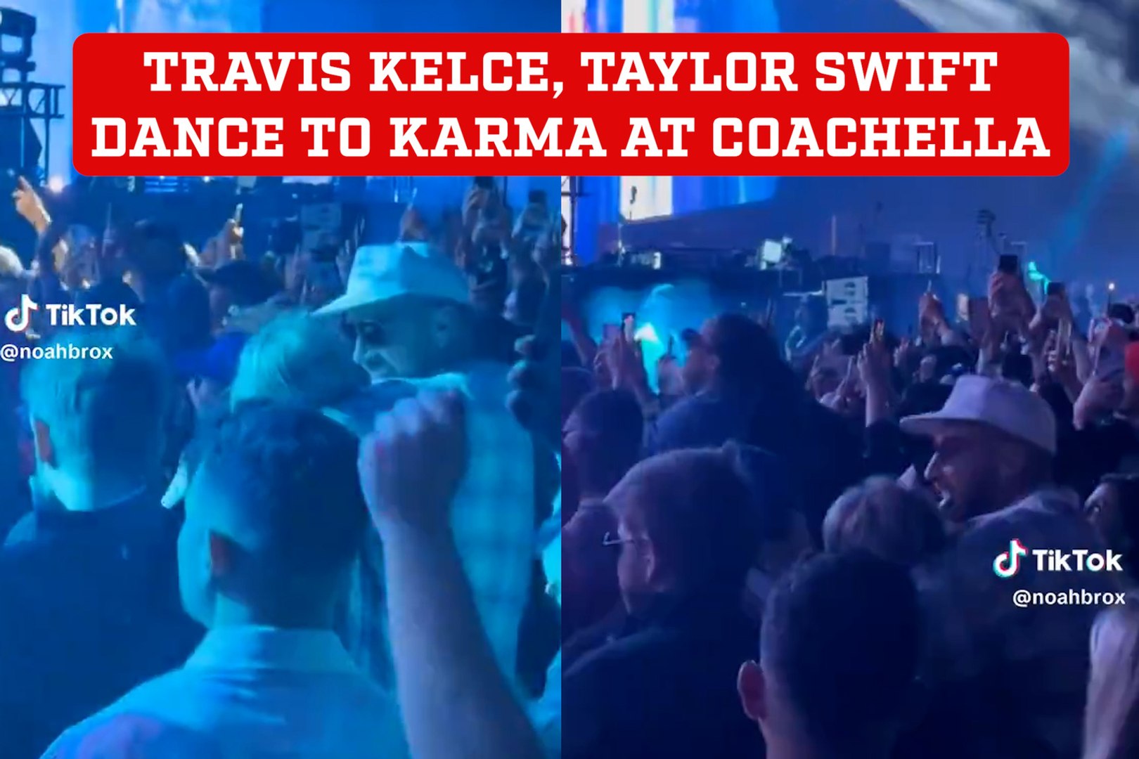 Taylor Swift and Travis Kelce's irresistible make out session at Coachella