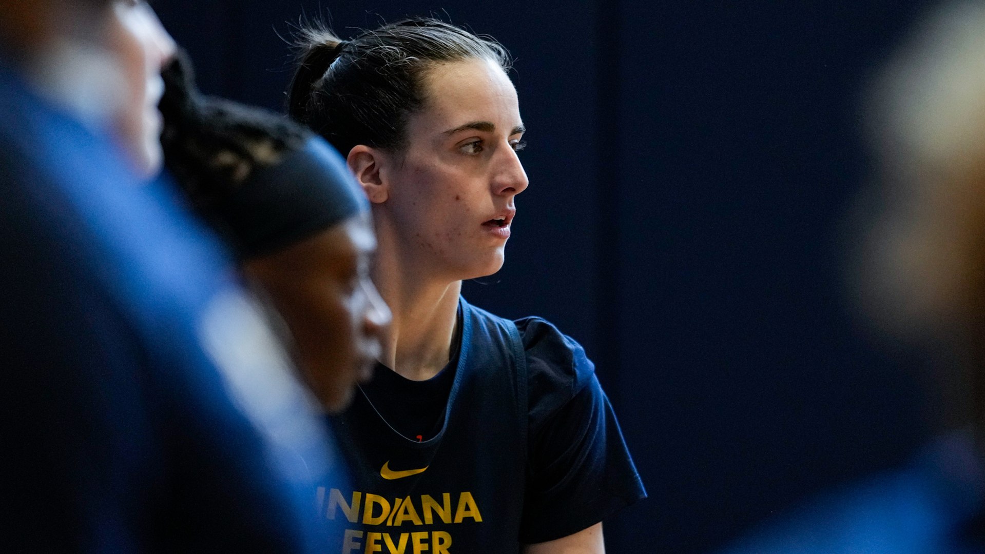 Who does not love dogs? Well, it looks like Caitlin Clark had to deal with some of them during an Indiana Fever practice.