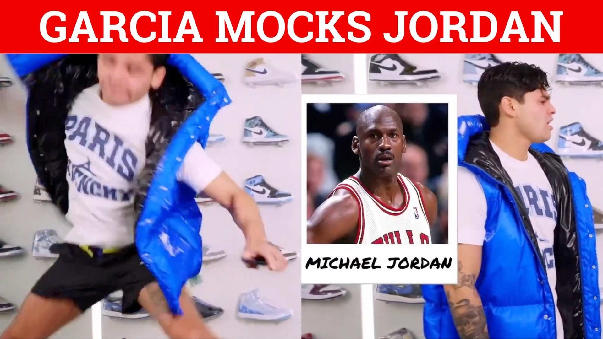Ryan Garcia talks trash about Michael Jordan