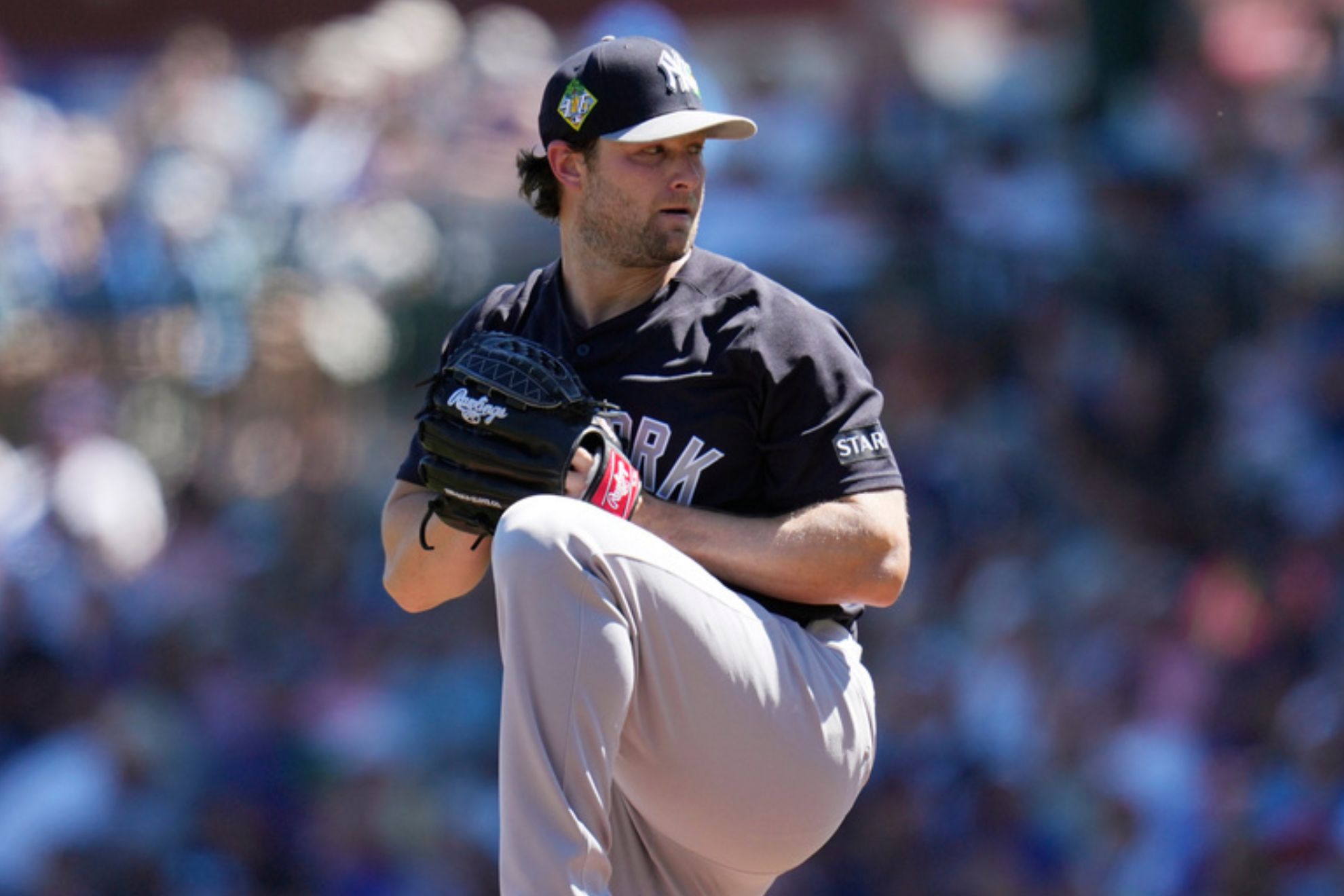 New York Yankees starting pitcher Gerrit Cole.