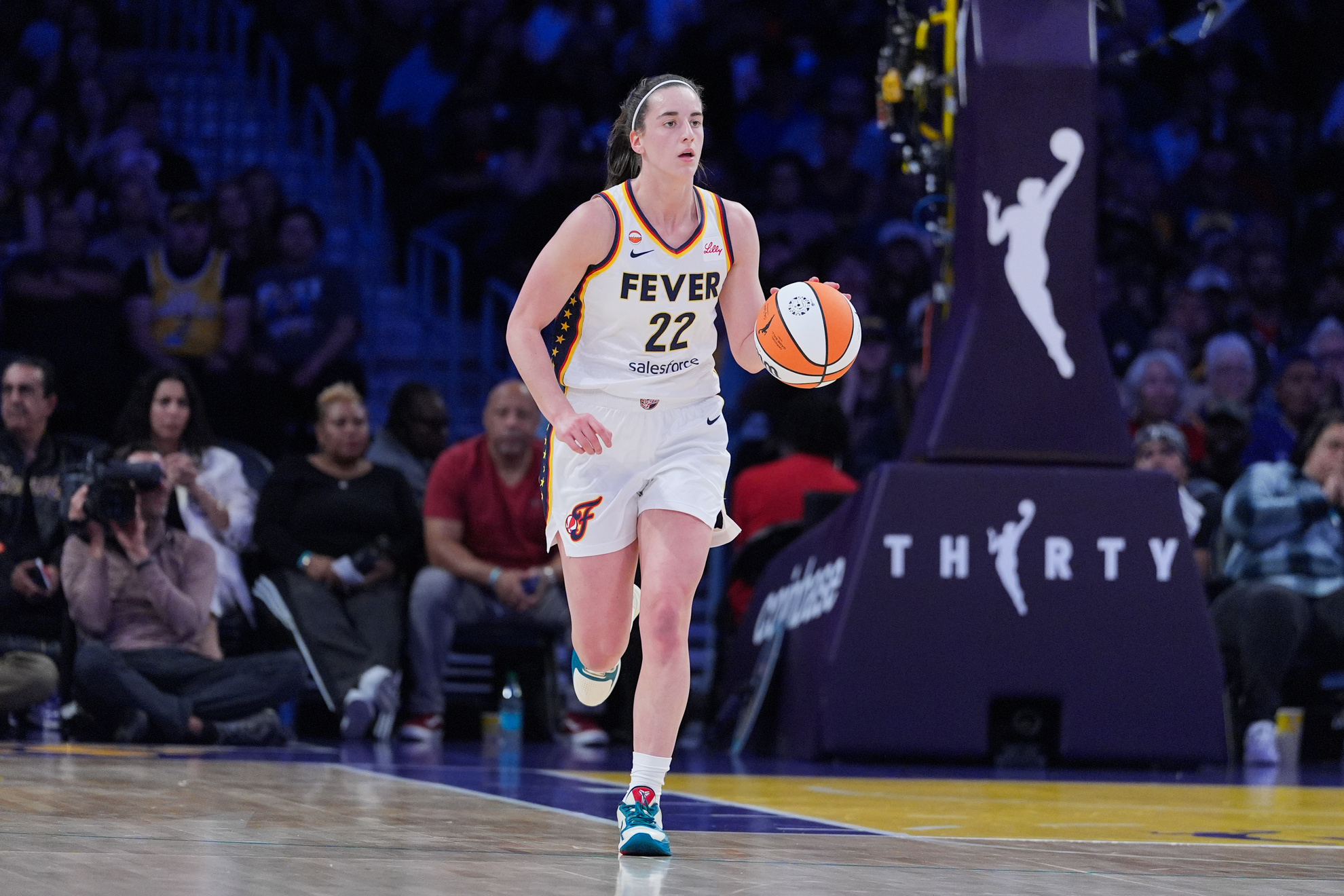 Indiana Fever guard Caitlin Clark