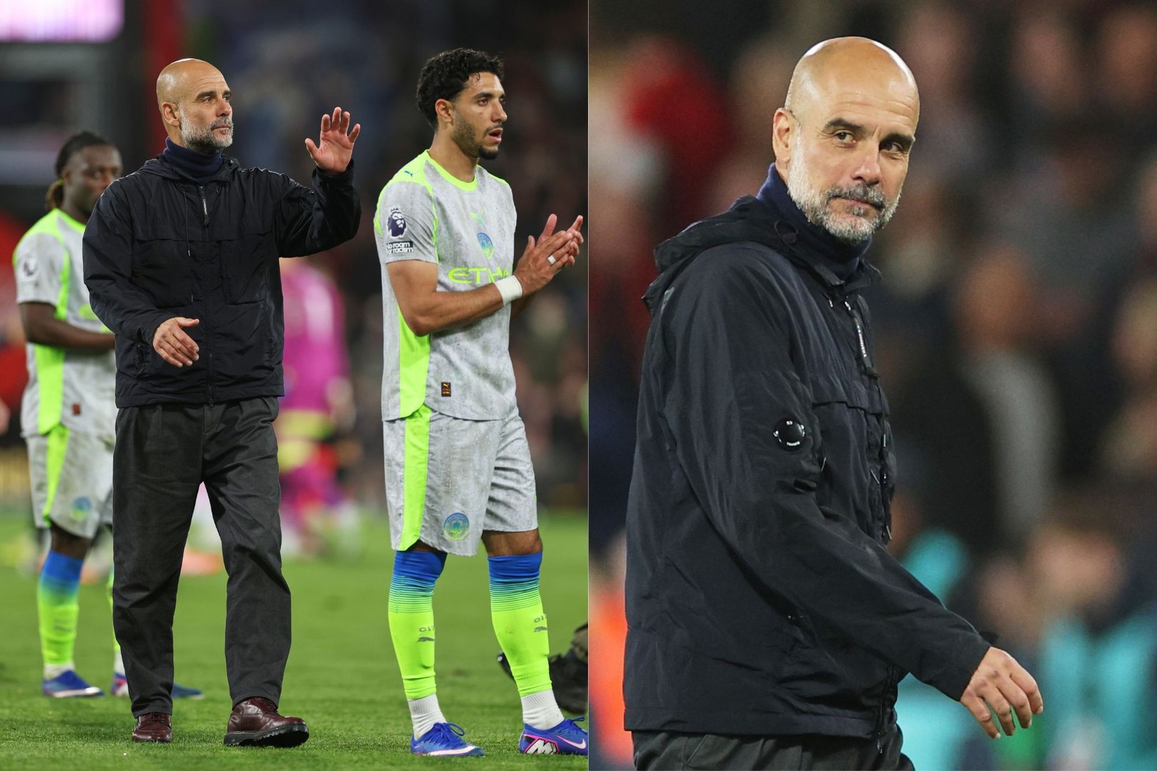 Pep Guardiola walked away toward the tunnel while Manchester City players remained on the pitch applauding the fans after the team officially lost the Premier League title race. Many supporters interpreting the gesture as something symbolic amid growing uncertainty surrounding Pep’s future at the club.