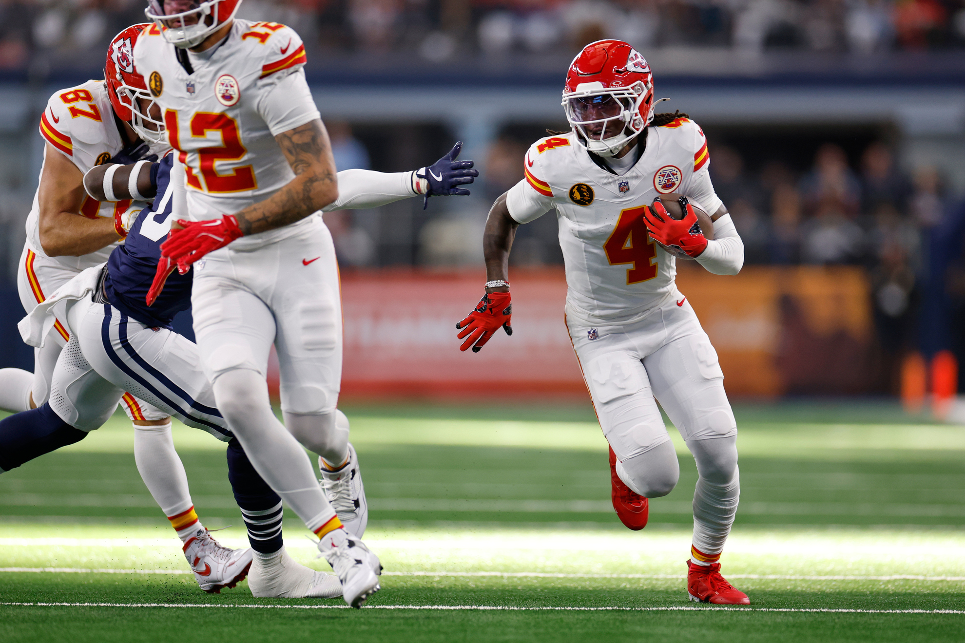 Kansas City Chiefs wide receiver Rashee Rice