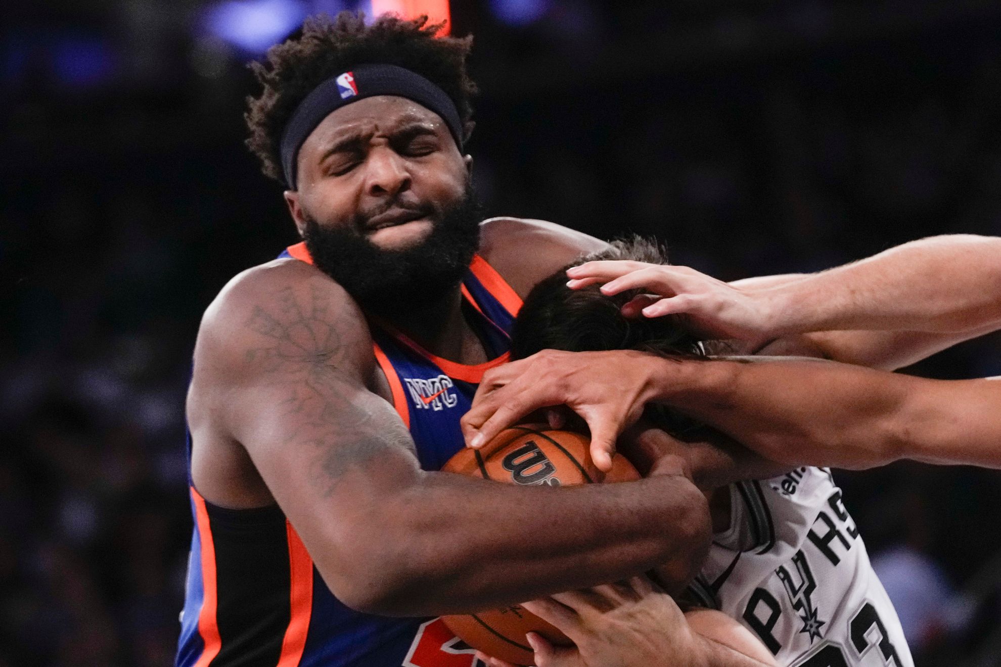 New York Knicks center Mitchell Robinson.