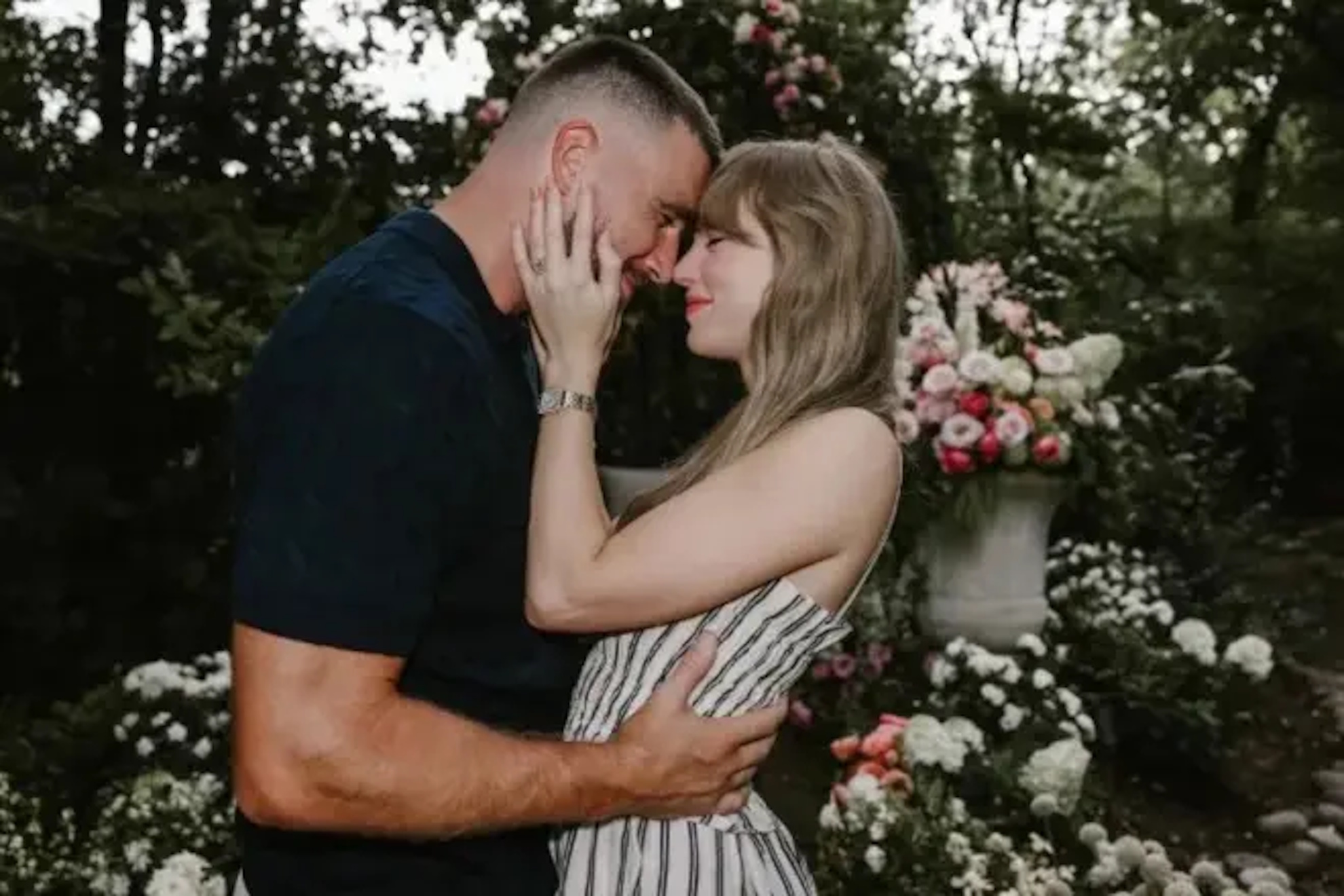 Taylor Swift and Travis Kelce