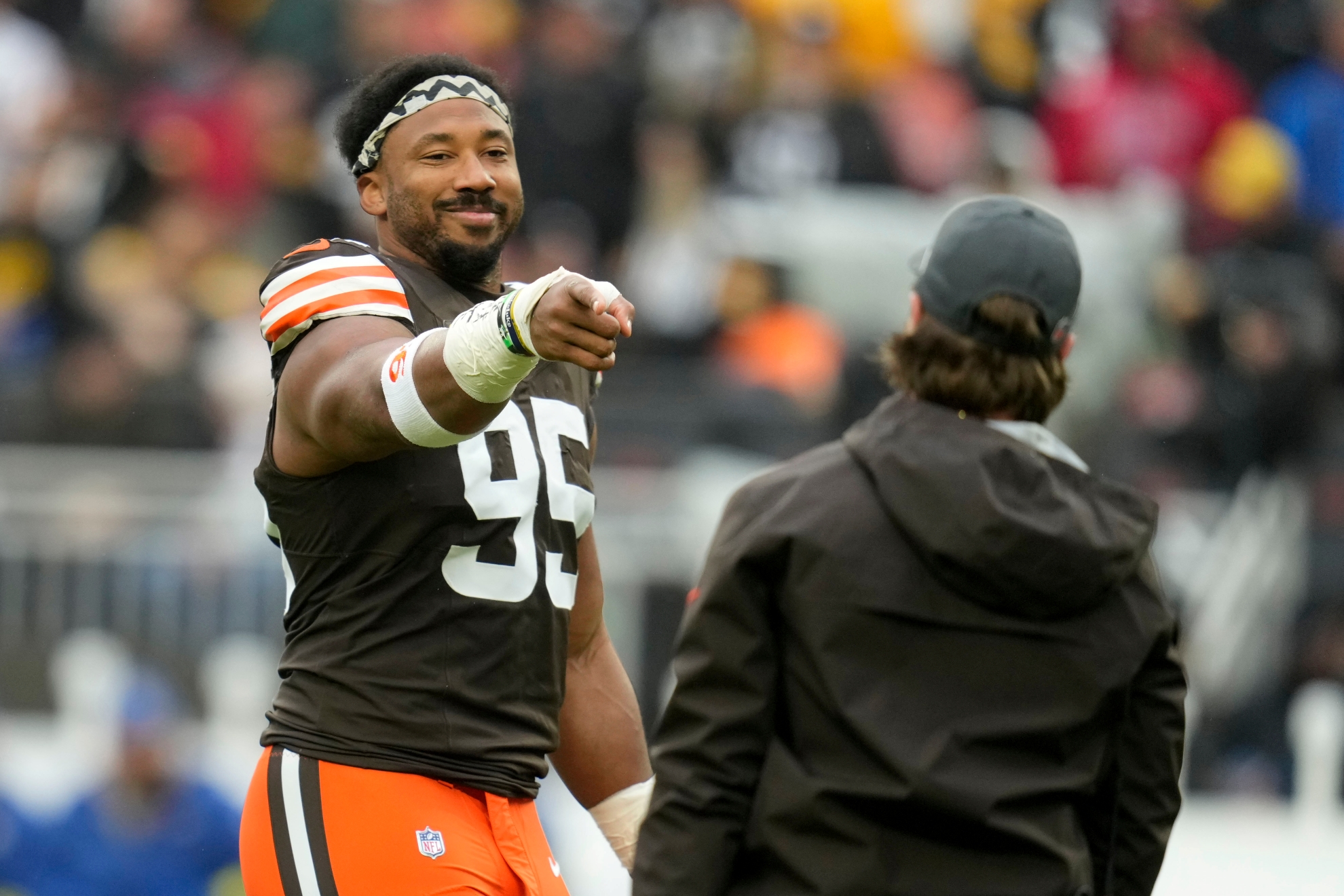 Myles Garrett LaPresse