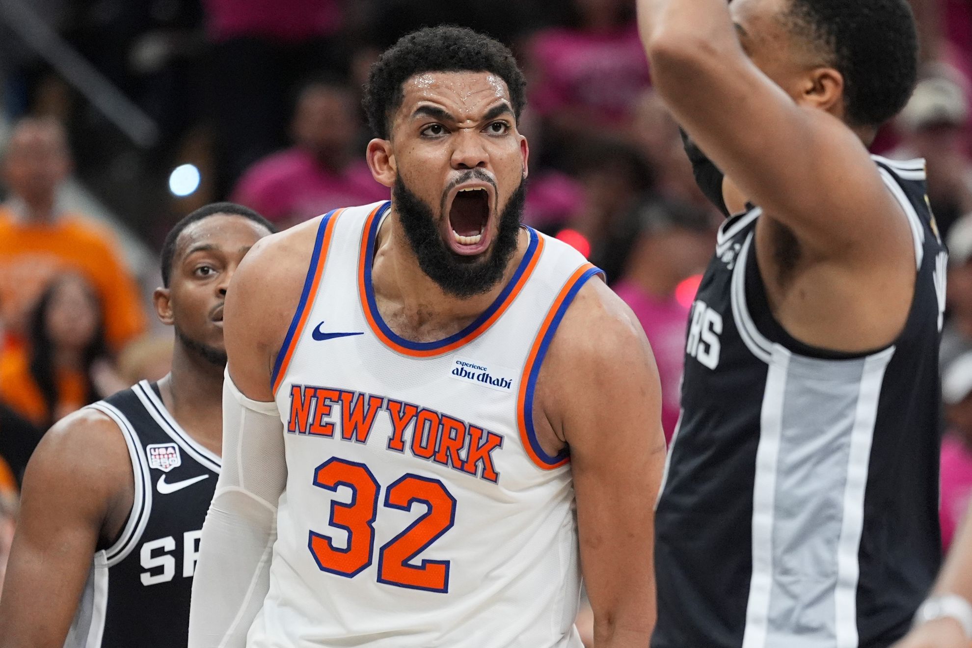 New York Knicks Karl-Anthony Towns.