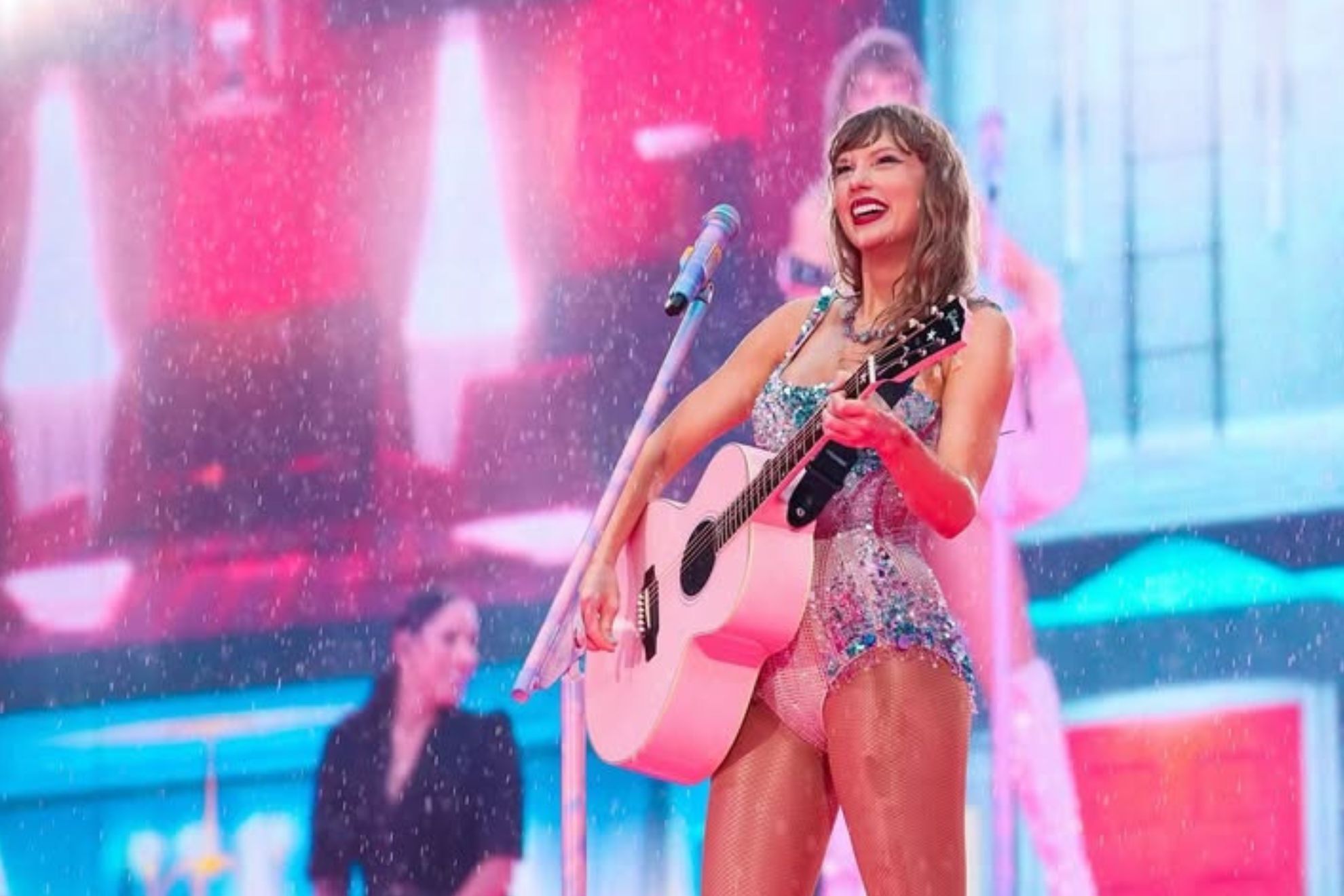 Taylor Swift shares childhood cowgirl video as Toy Story dream comes true wow