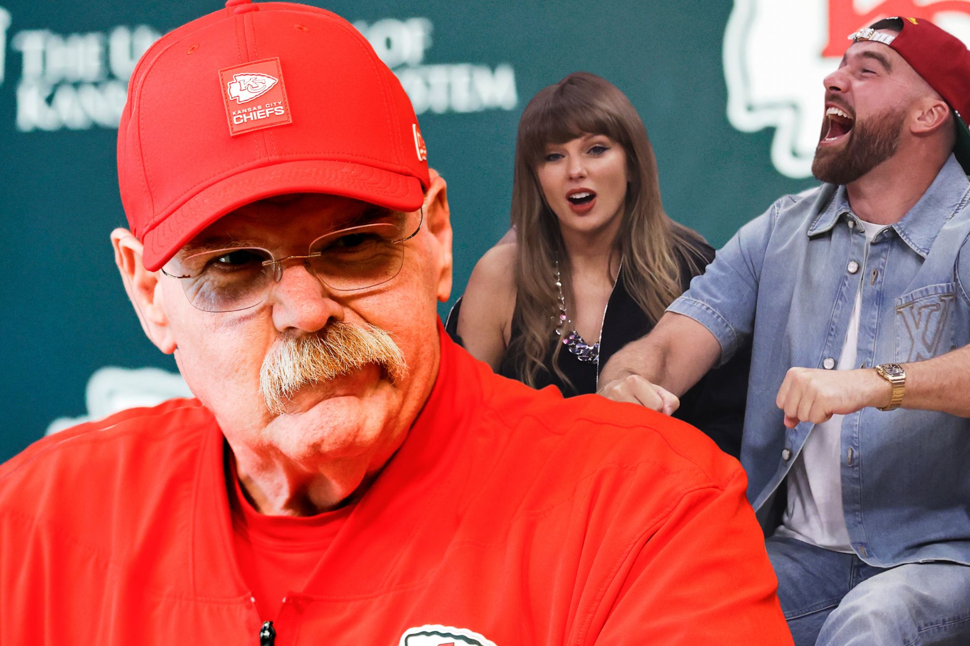 Andy Reid and his 'sacrifice' for Taylor Swift and Travis Kelce's wedding |  MARCA