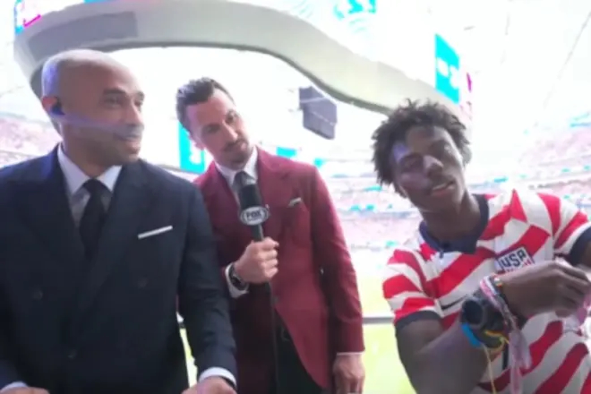 Ibrahimovic kicks TikToker IShowSpeed off the set after he says who is  going to win the World Cup | MARCA