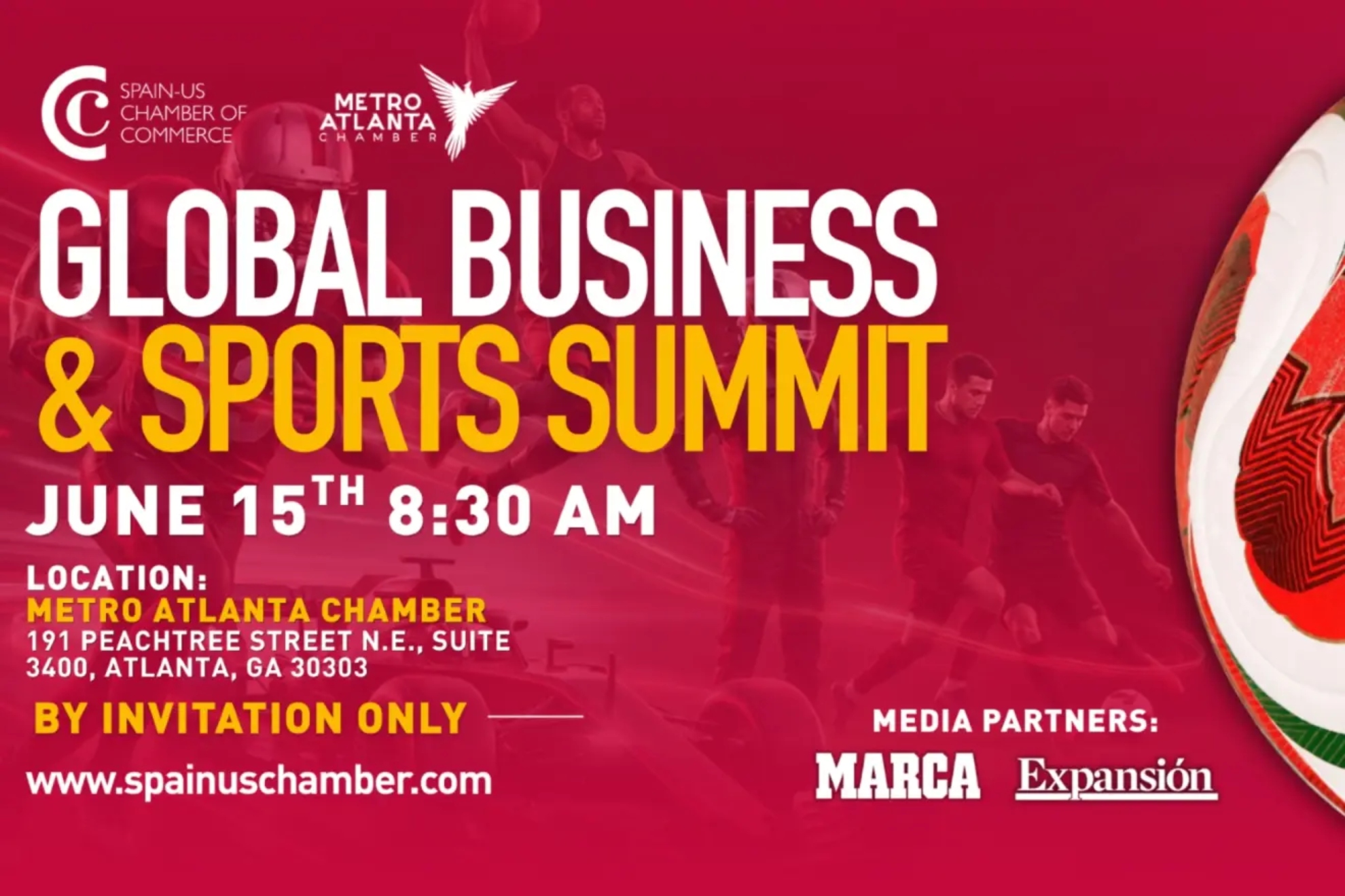 Cumbre de líderes de la industria del deporte como antesala del debut de España Cumbre de líderes de la industria del deporte como antesala del debut de España