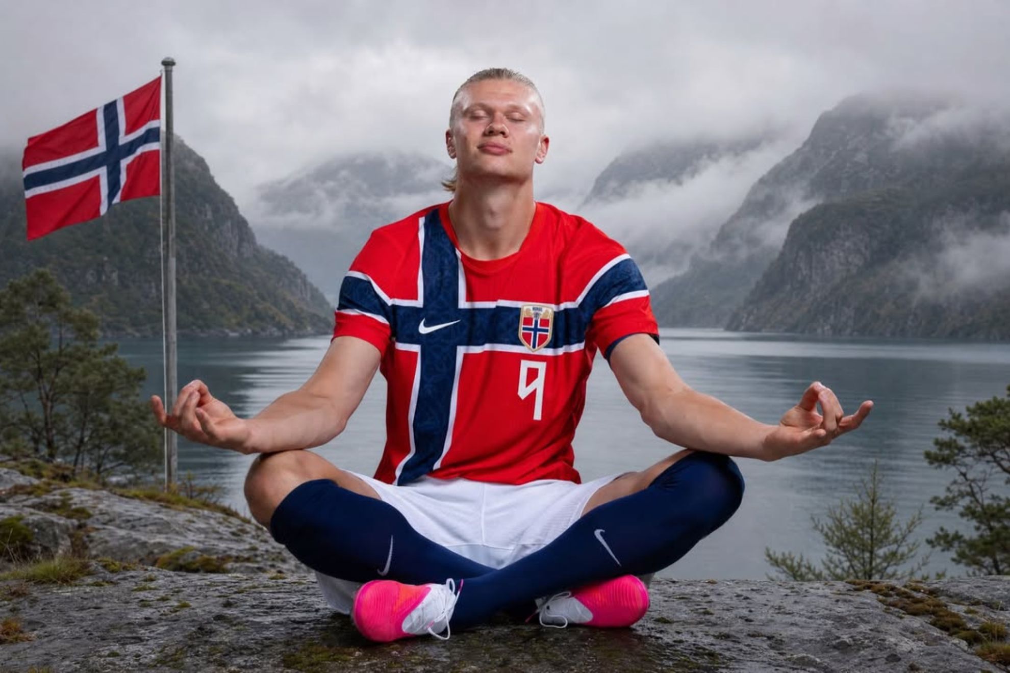He chose Norway as the country he most identified with.