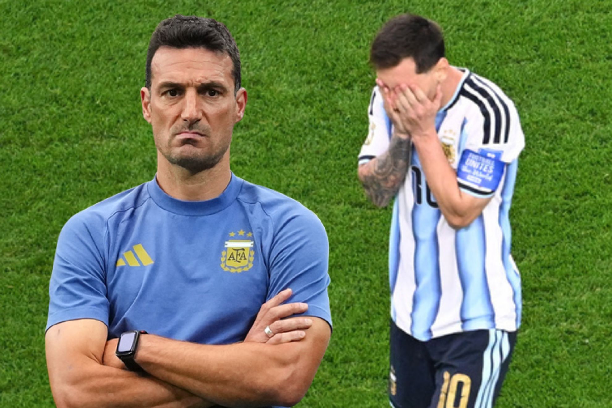 Lionel Scaloni & Lionel Messi could both be on their way out of the Argentina national team. LAPRESSE .