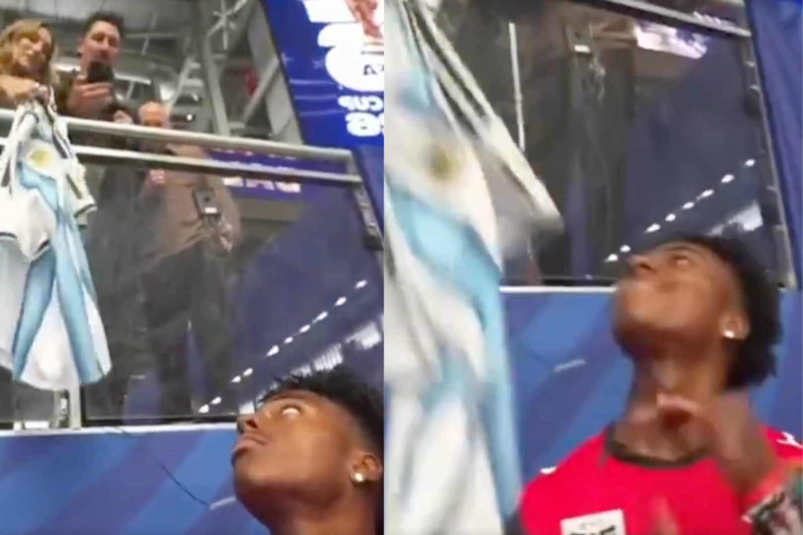 The YouTuber once again demonstrates his unwavering loyalty to Cristiano Ronaldo