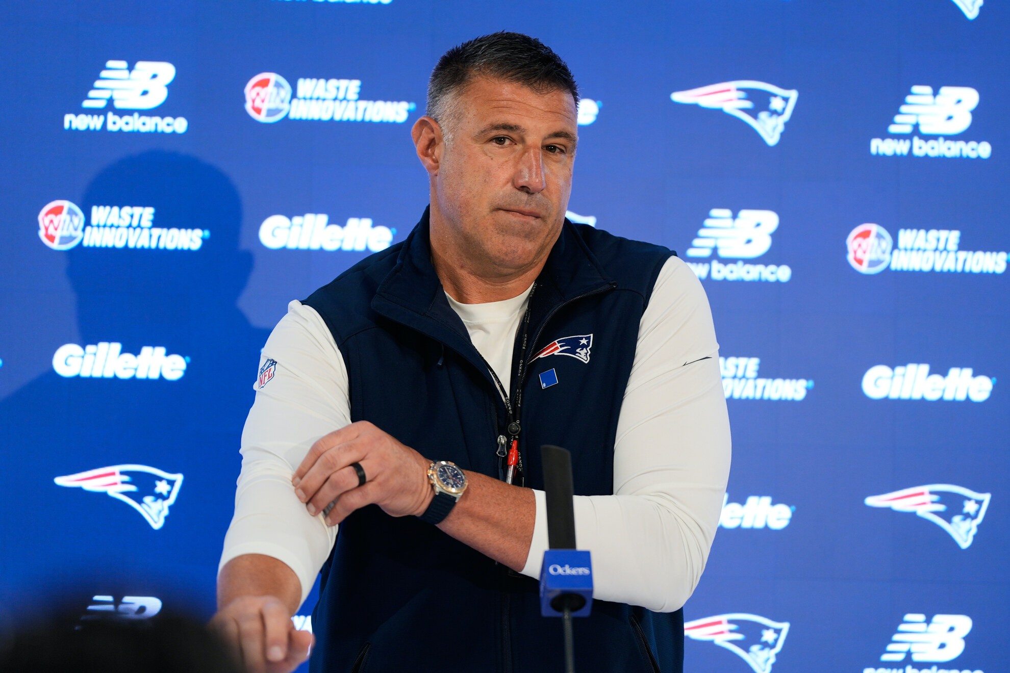 New England Patriots head coach Mike Vrabel LAPRESSE