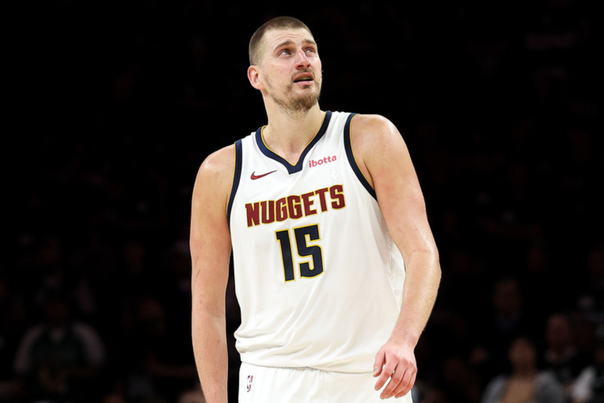 Nikola Jokic during a Denver Nuggets game in the 2025-26 NBA season. LAPRESSE