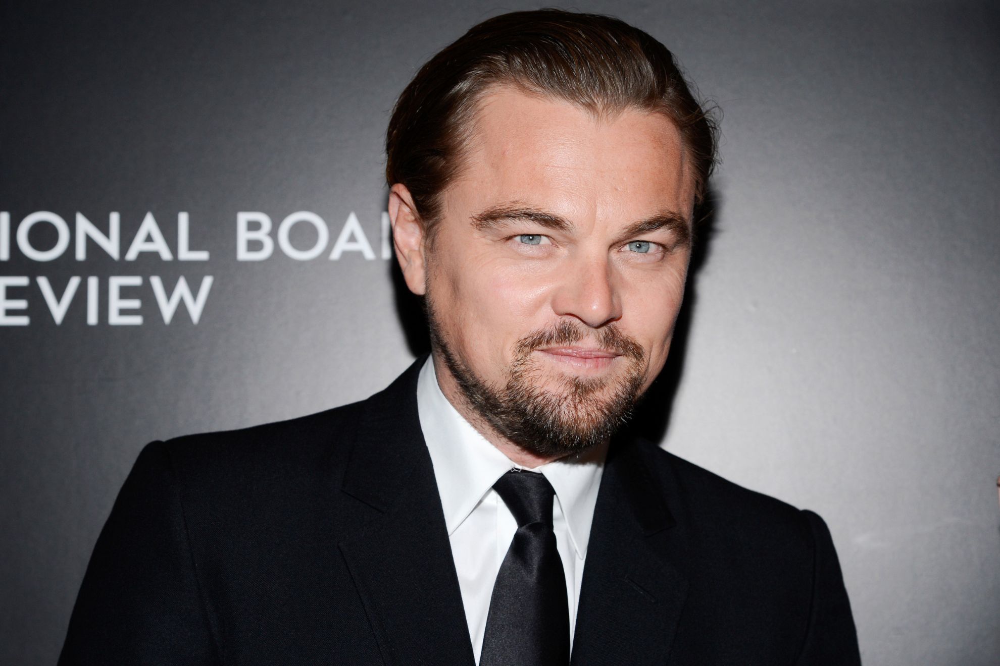 Leonardo DiCaprio poses for a photo during an event. AP