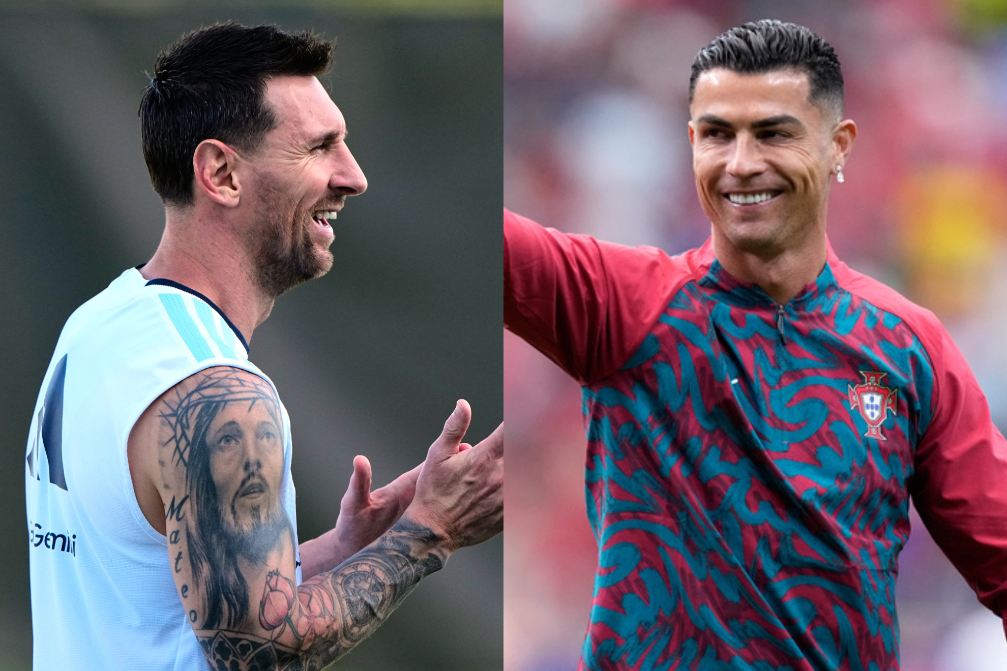 CRISTIANO RONALDO - LIONEL MESSI LAPRESSE