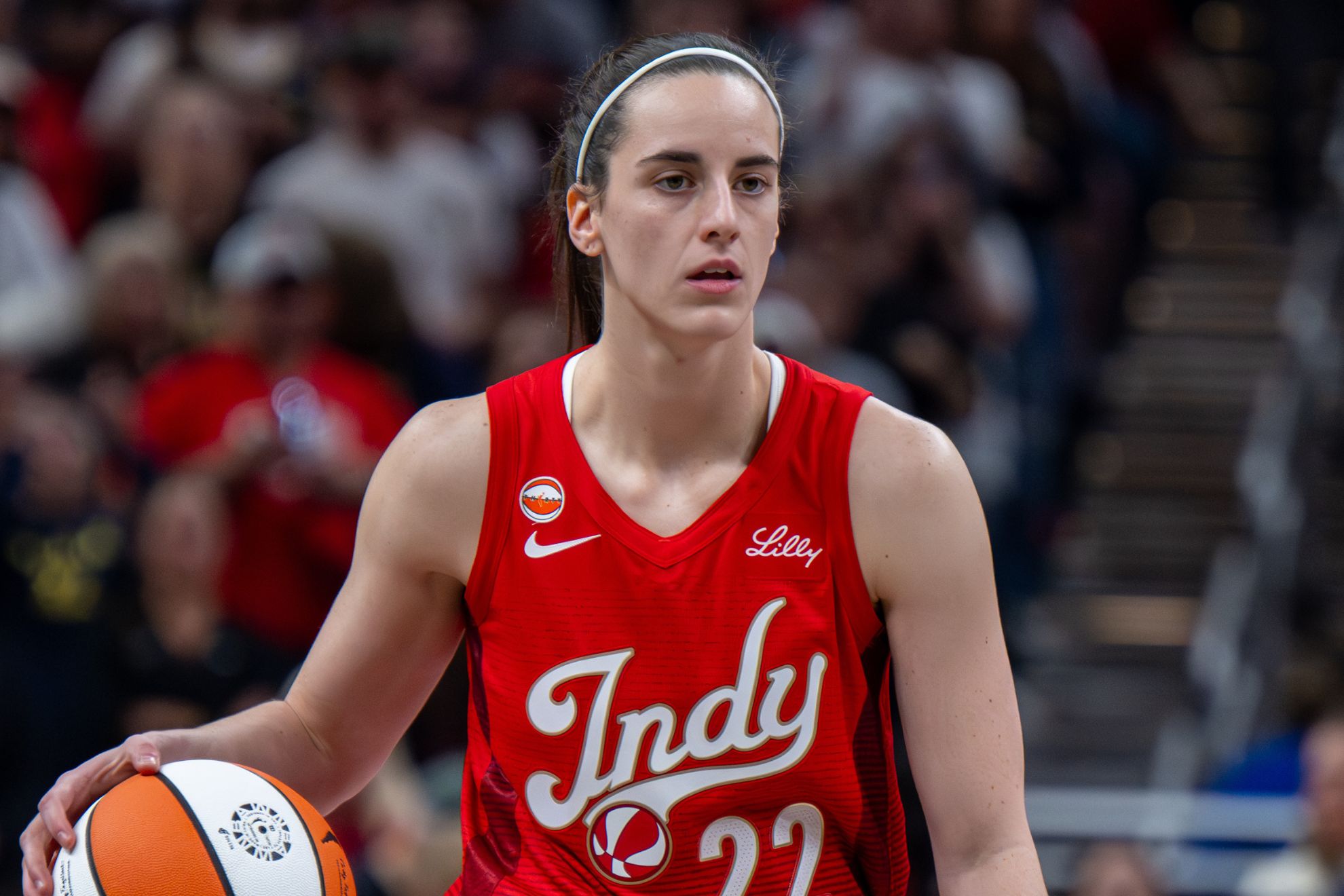 Indiana Fever guard Caitlin Clark (22).