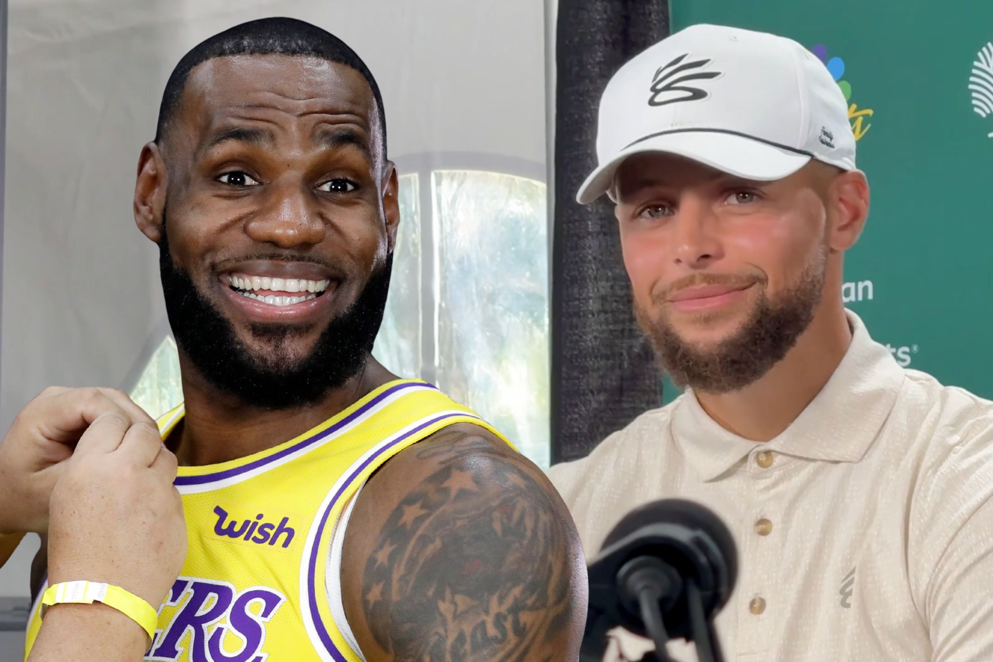 LeBron James &amp; Stephen Curry
