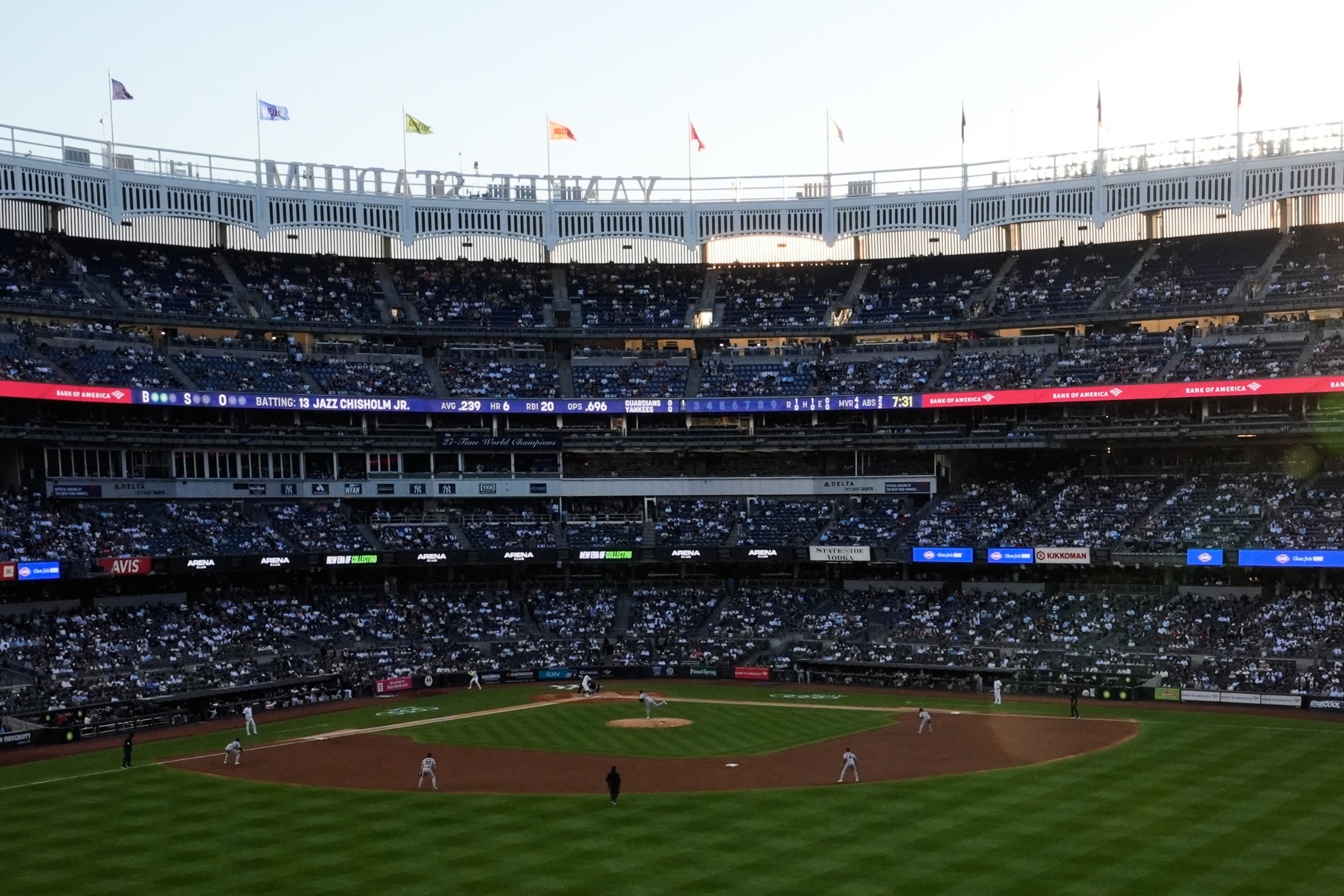 Yankee Stadium during a New York Yankees game during the 2026 MLB season. LAPRESSE