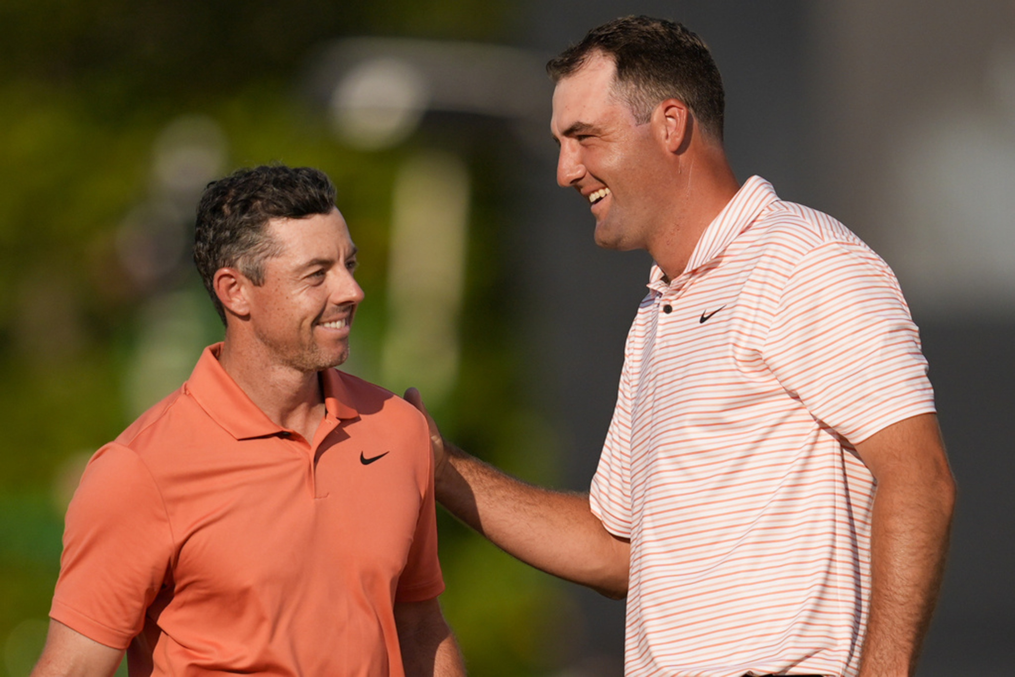 Rory McIlroy and Scottie Scheffler LAPRESSE