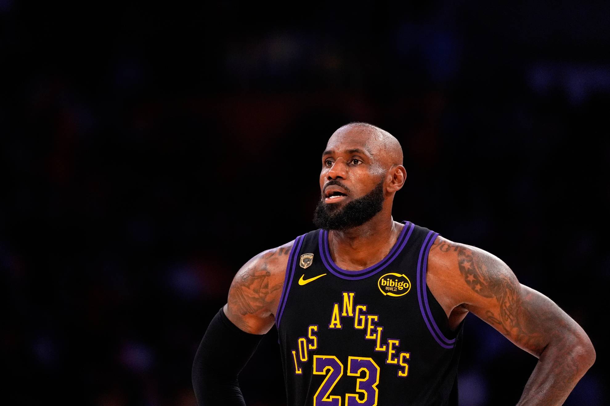 LeBron James&nbsp; an NBA game